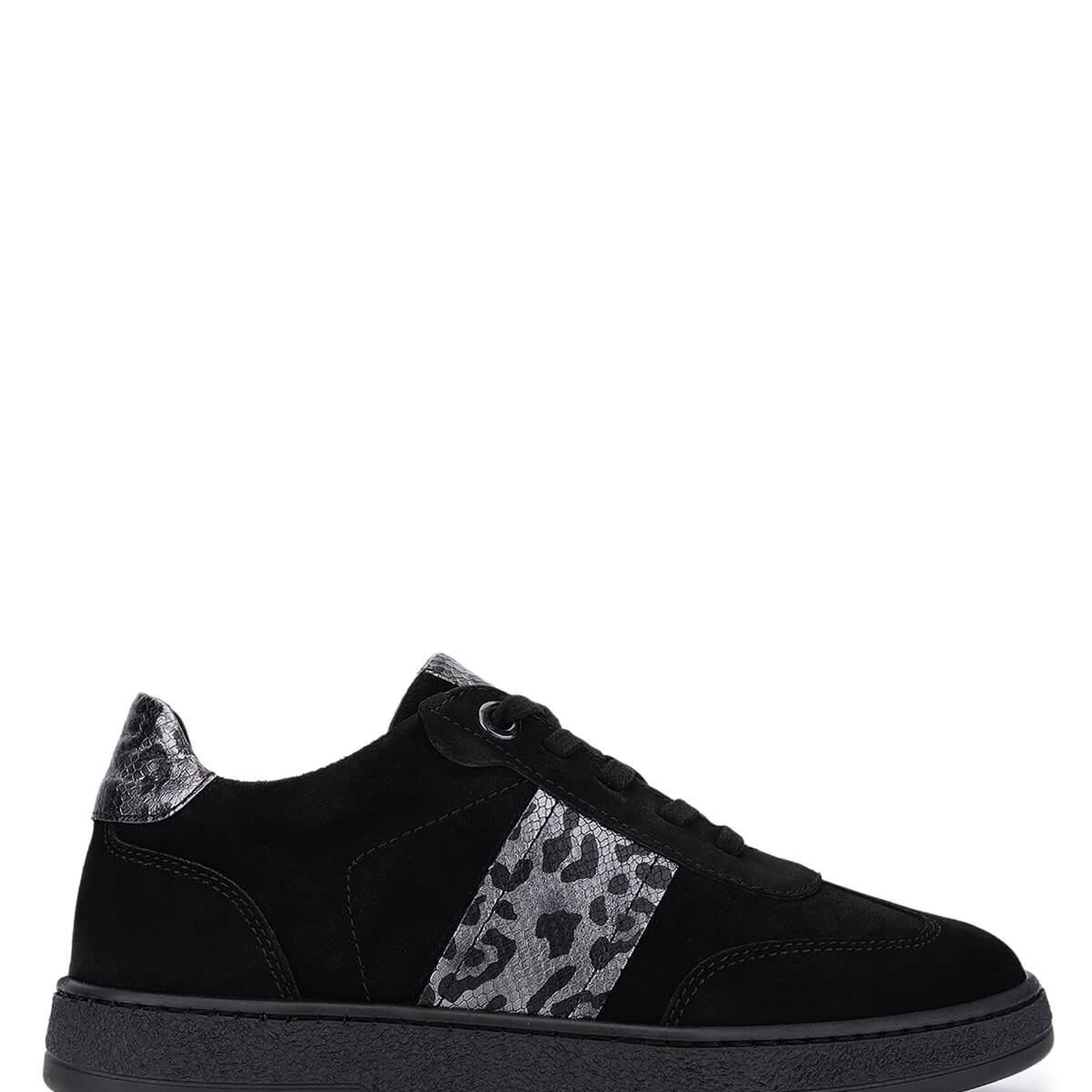 Tamer Tanca Kadın Hakiki Deri Siyah Sneakers & Spor Ayakkabı