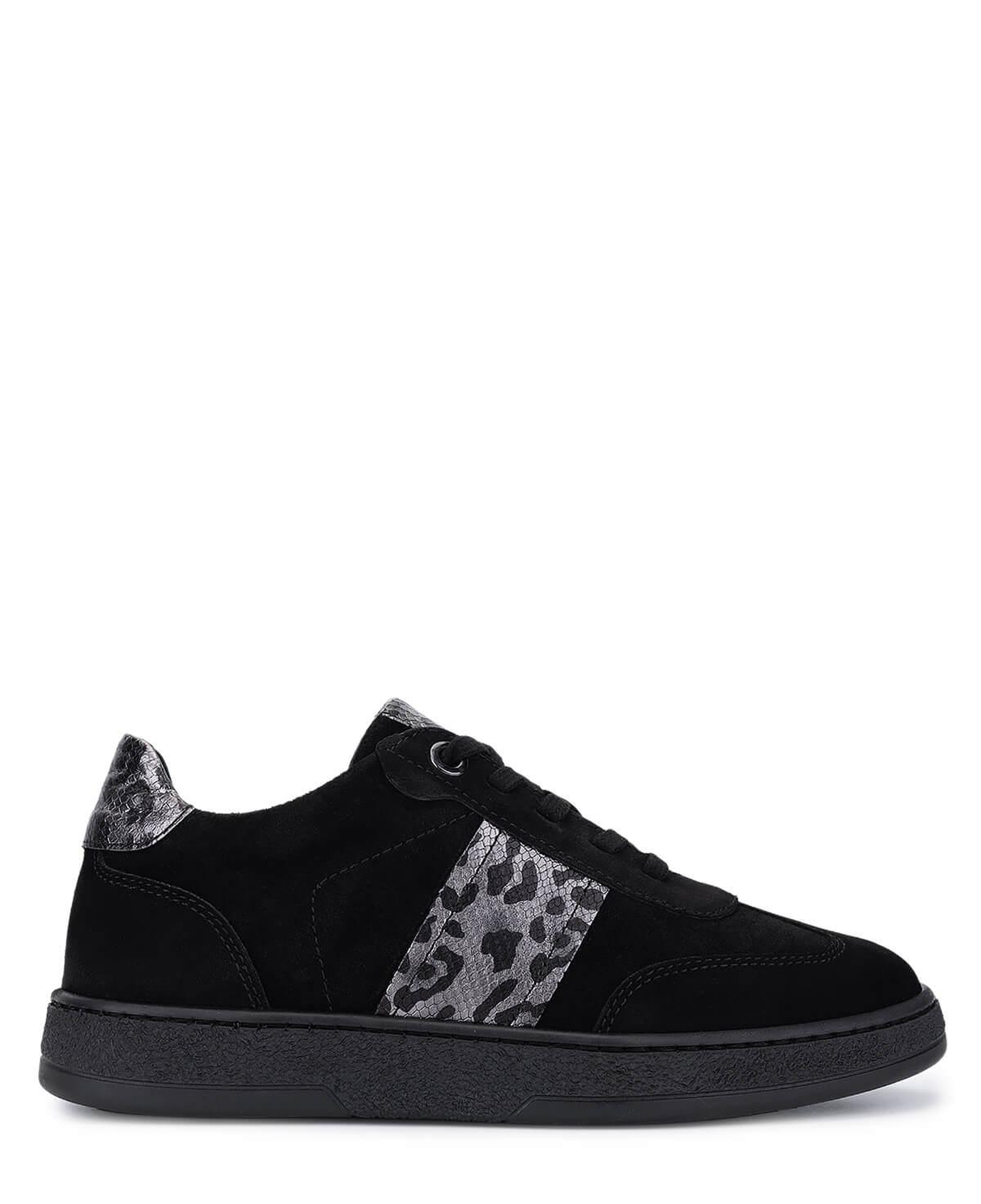 Tamer Tanca Kadın Hakiki Deri Siyah Sneakers & Spor Ayakkabı