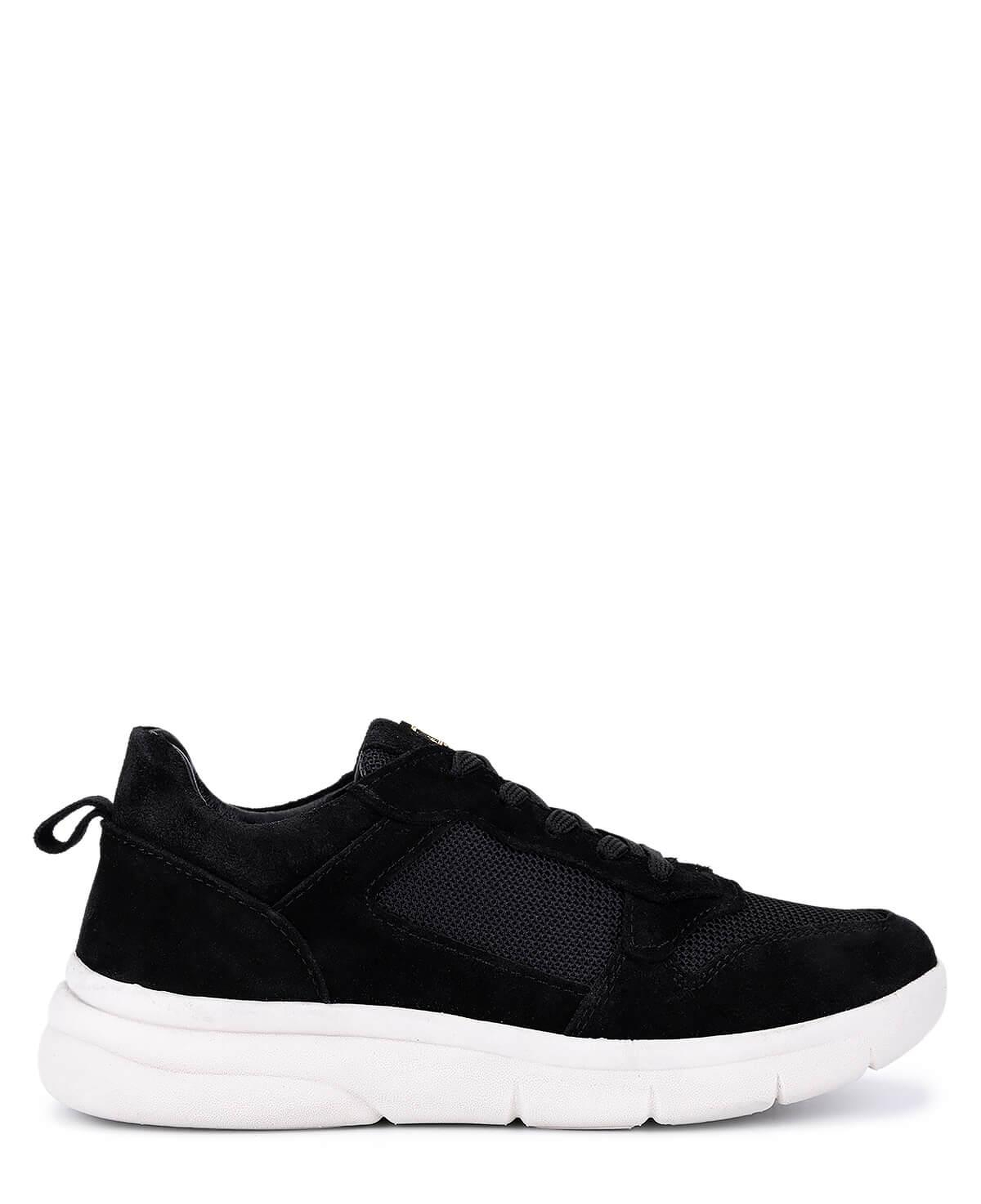 Tamer Tanca Kadın Hakiki Deri Siyah Sneakers & Spor Ayakkabı