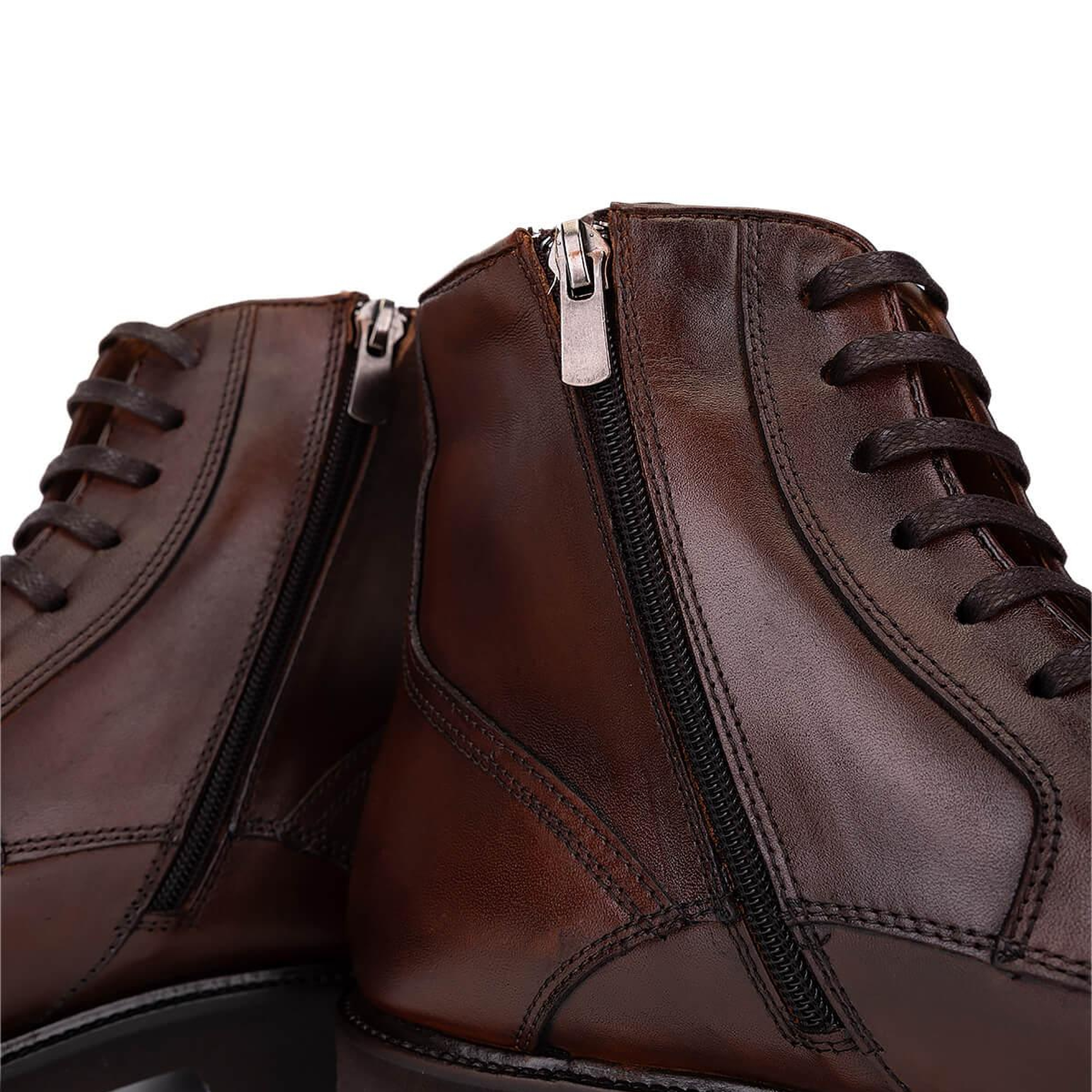 Tamer Tanca Erkek Hakiki Deri Kahverengi Casual Bot