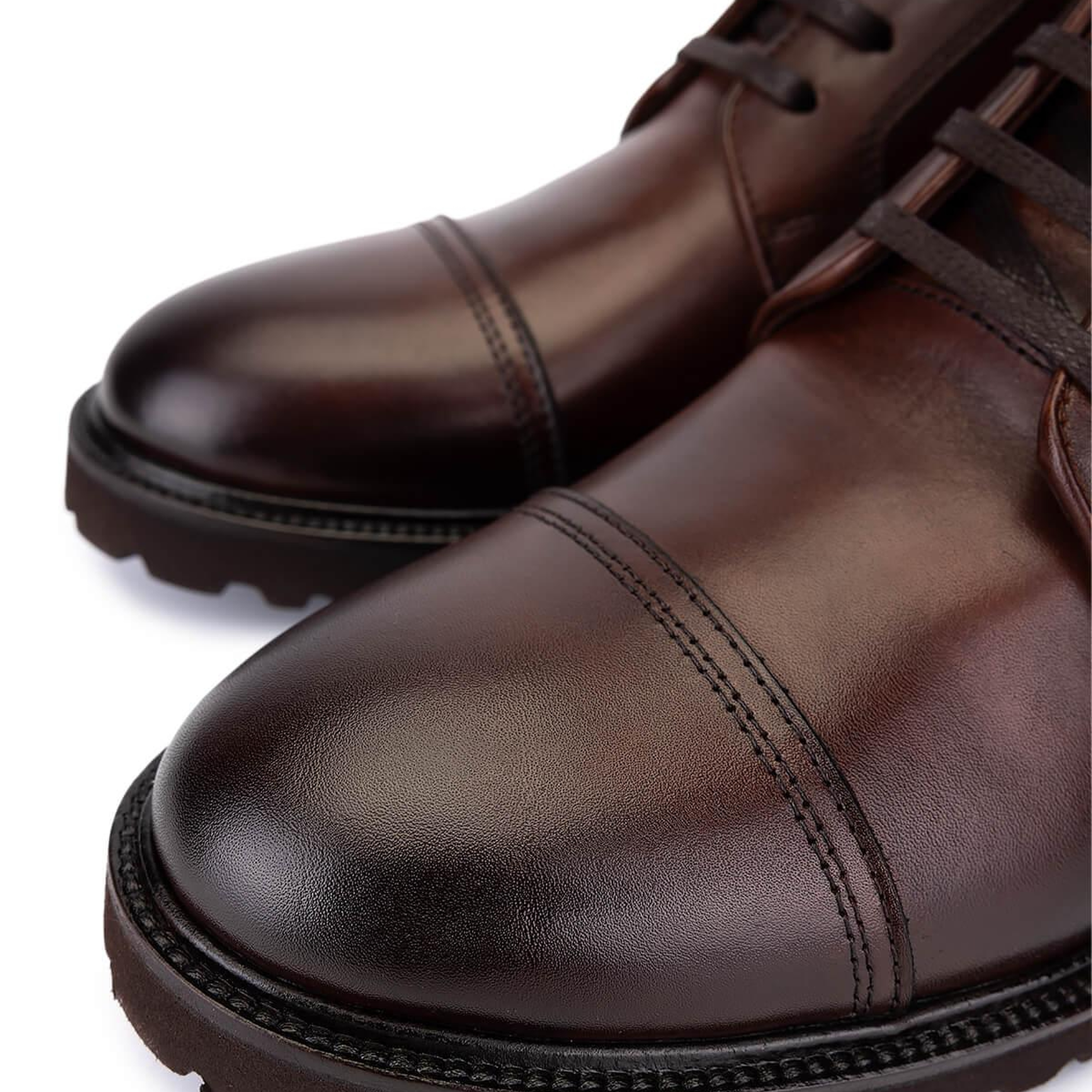 Tamer Tanca Erkek Hakiki Deri Kahverengi Casual Bot