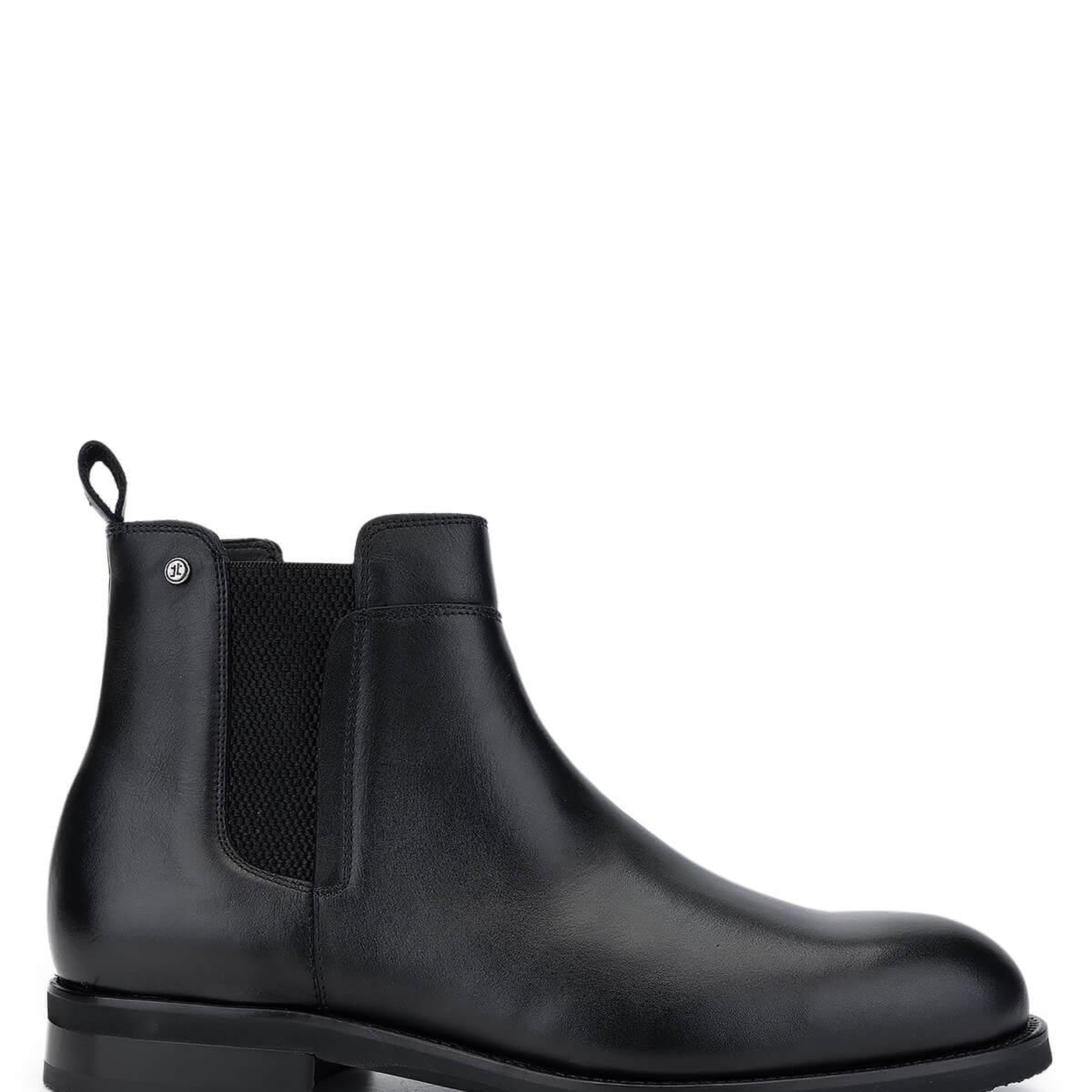 Tamer Tanca Erkek Hakiki Deri Siyah Casual Bot