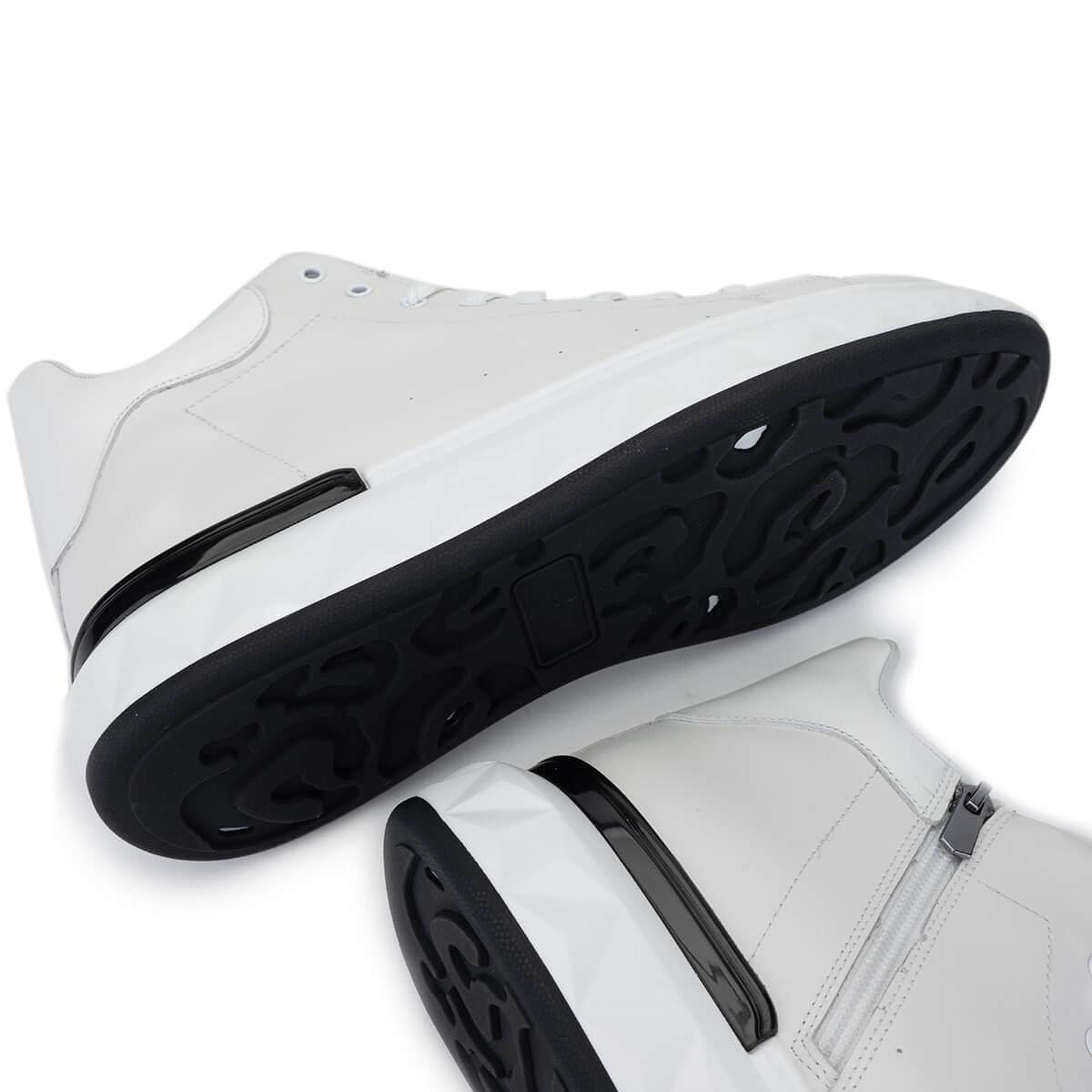 Tamer Tanca Erkek Hakiki Deri Beyaz Bot Ayakkabı