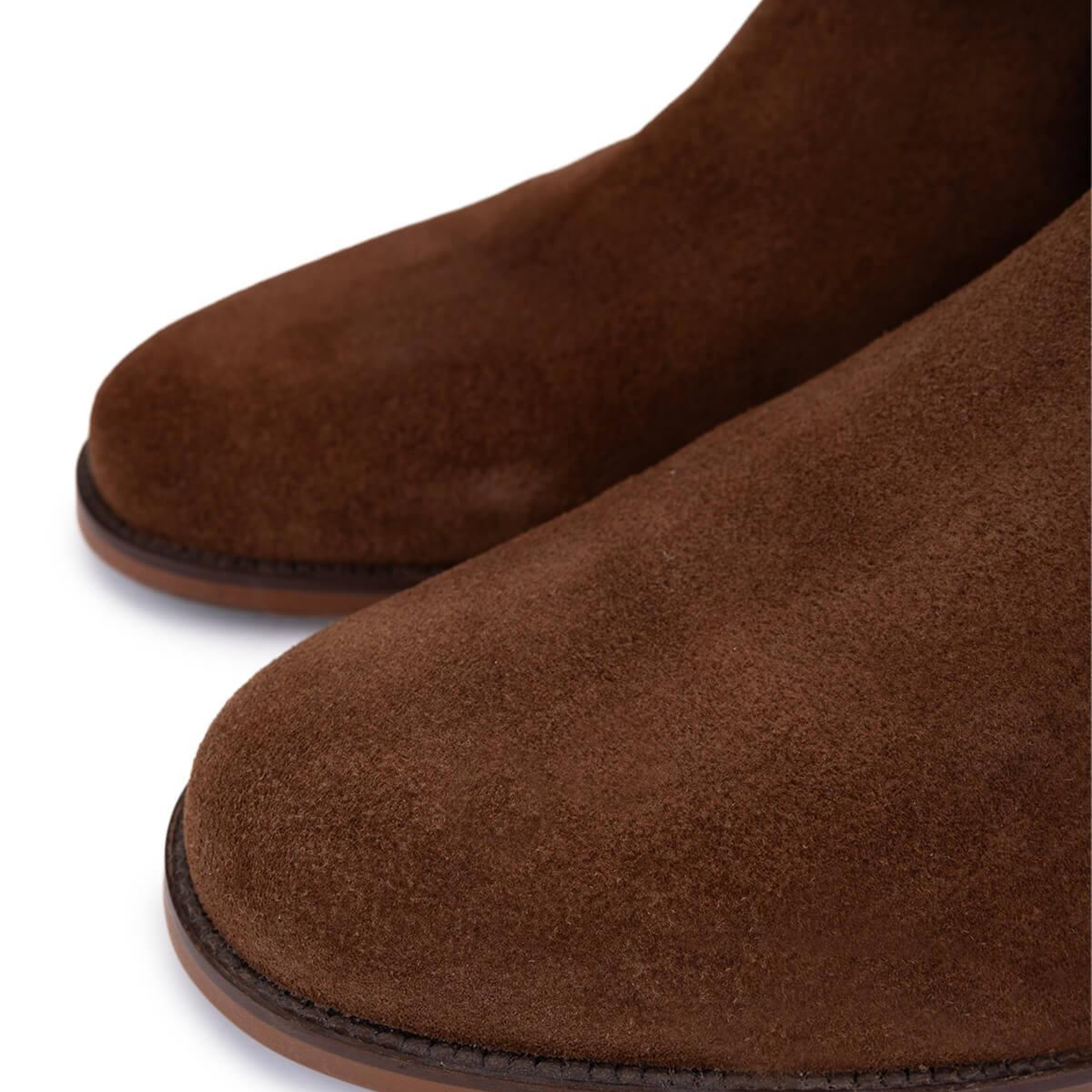 Tamer Tanca Erkek Hakiki Deri Kahverengi Süet Casual Bot