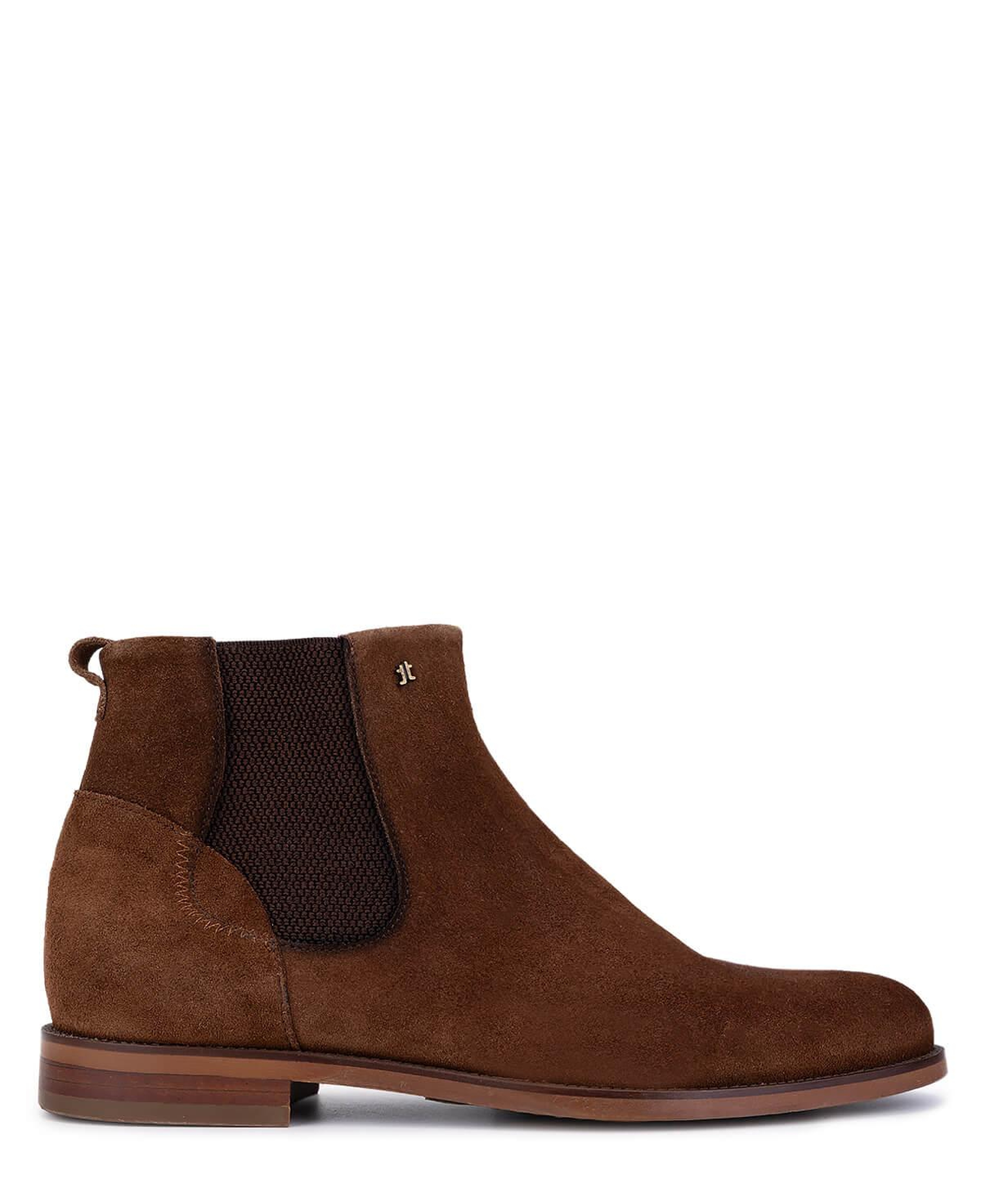 Tamer Tanca Erkek Hakiki Deri Kahverengi Süet Casual Bot