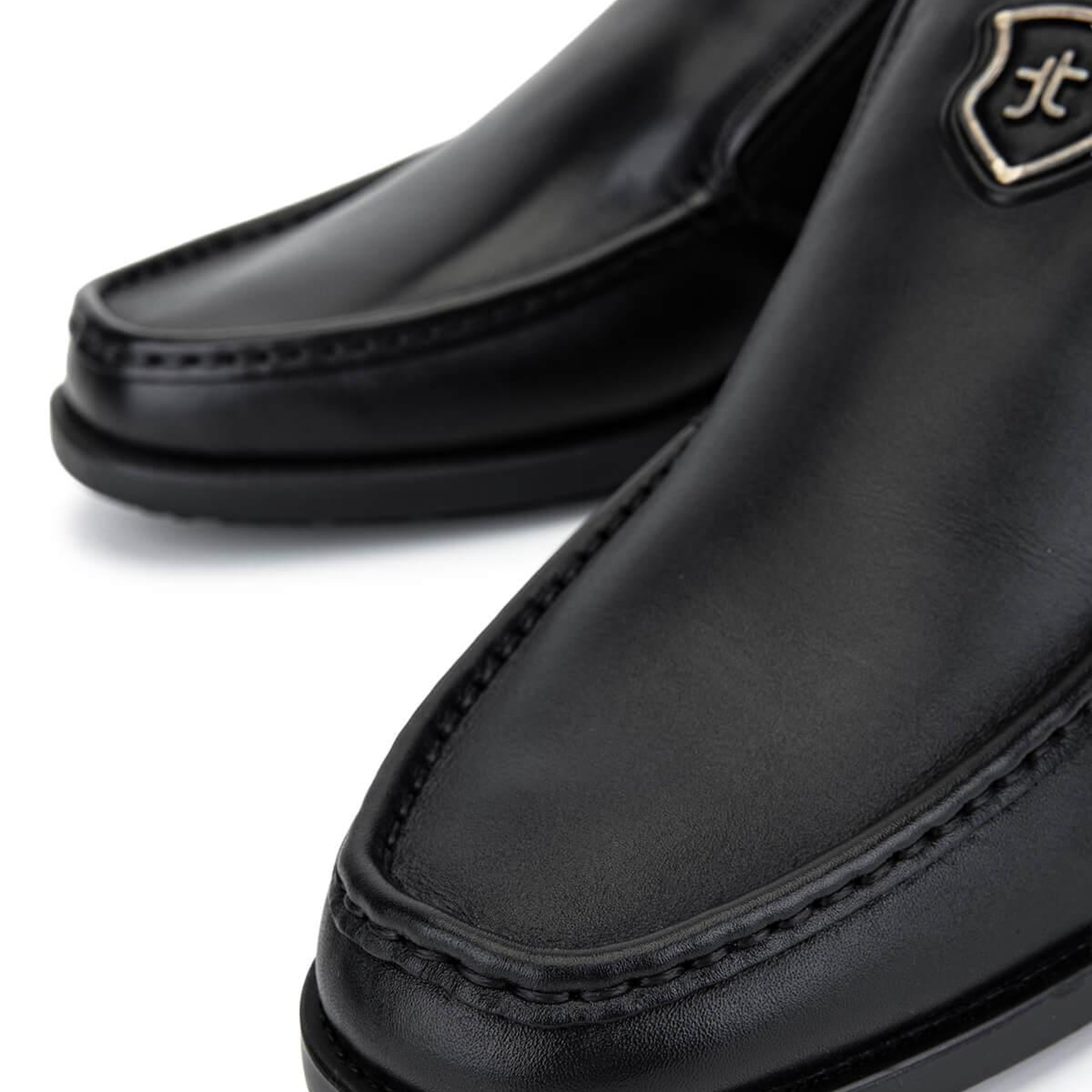 Tamer Tanca Erkek Hakiki Deri Siyah Klasik Bot