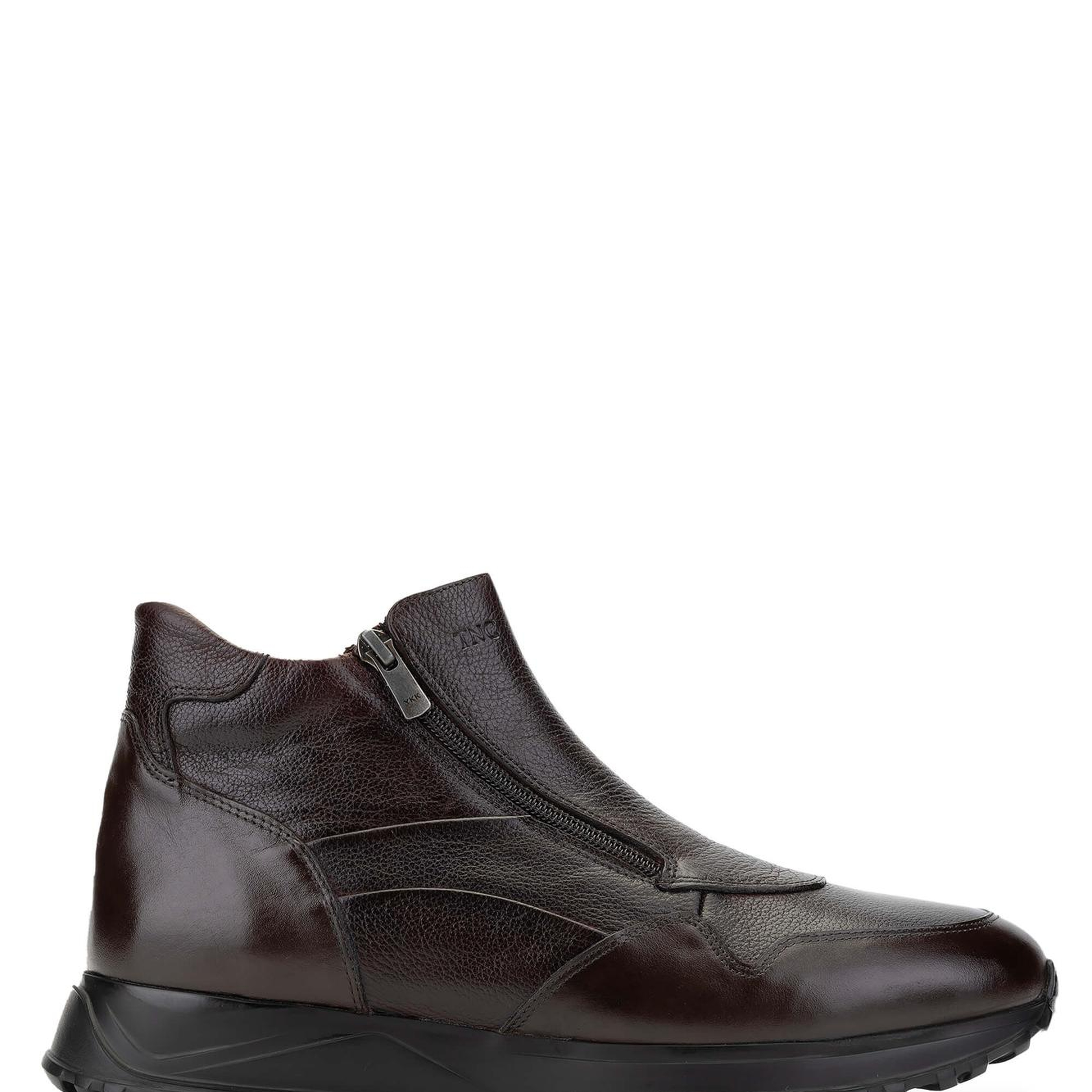 Tamer Tanca Erkek Hakiki Deri Kahverengi Casual Bot