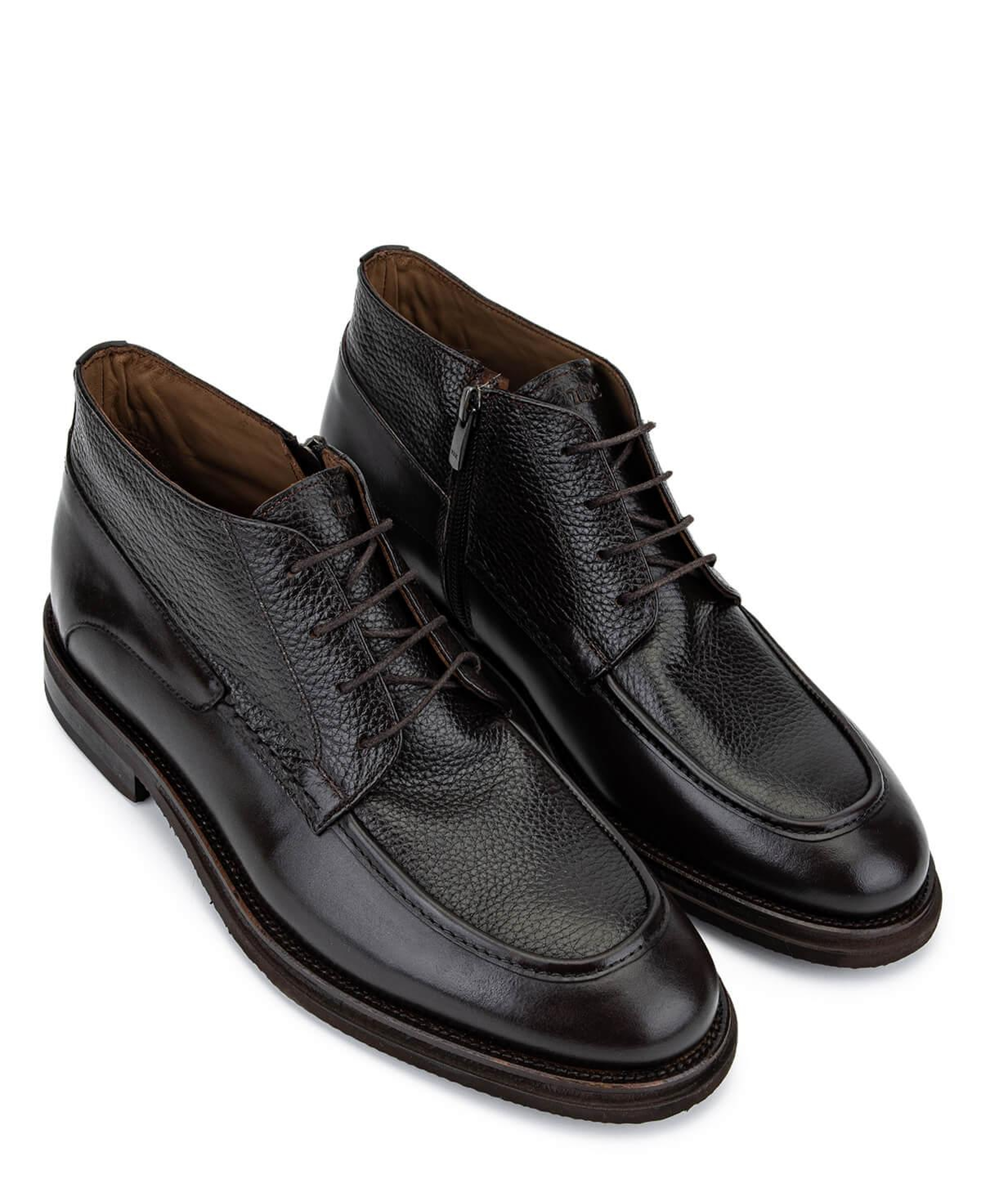 Tamer Tanca Erkek Hakiki Deri Kahverengi Klasik Bot