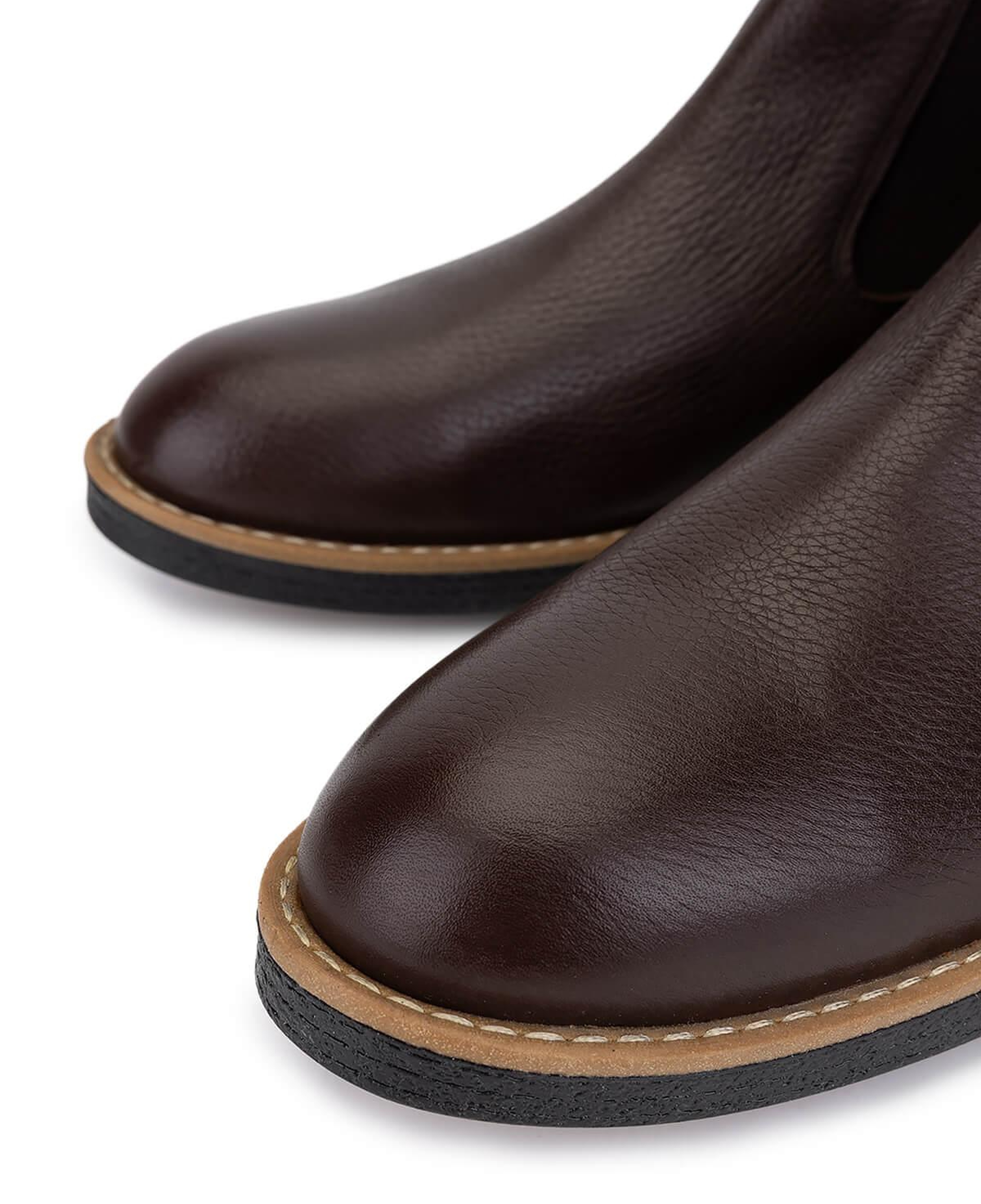 Tamer Tanca Erkek Hakiki Deri Kahverengi Floter Casual Bot