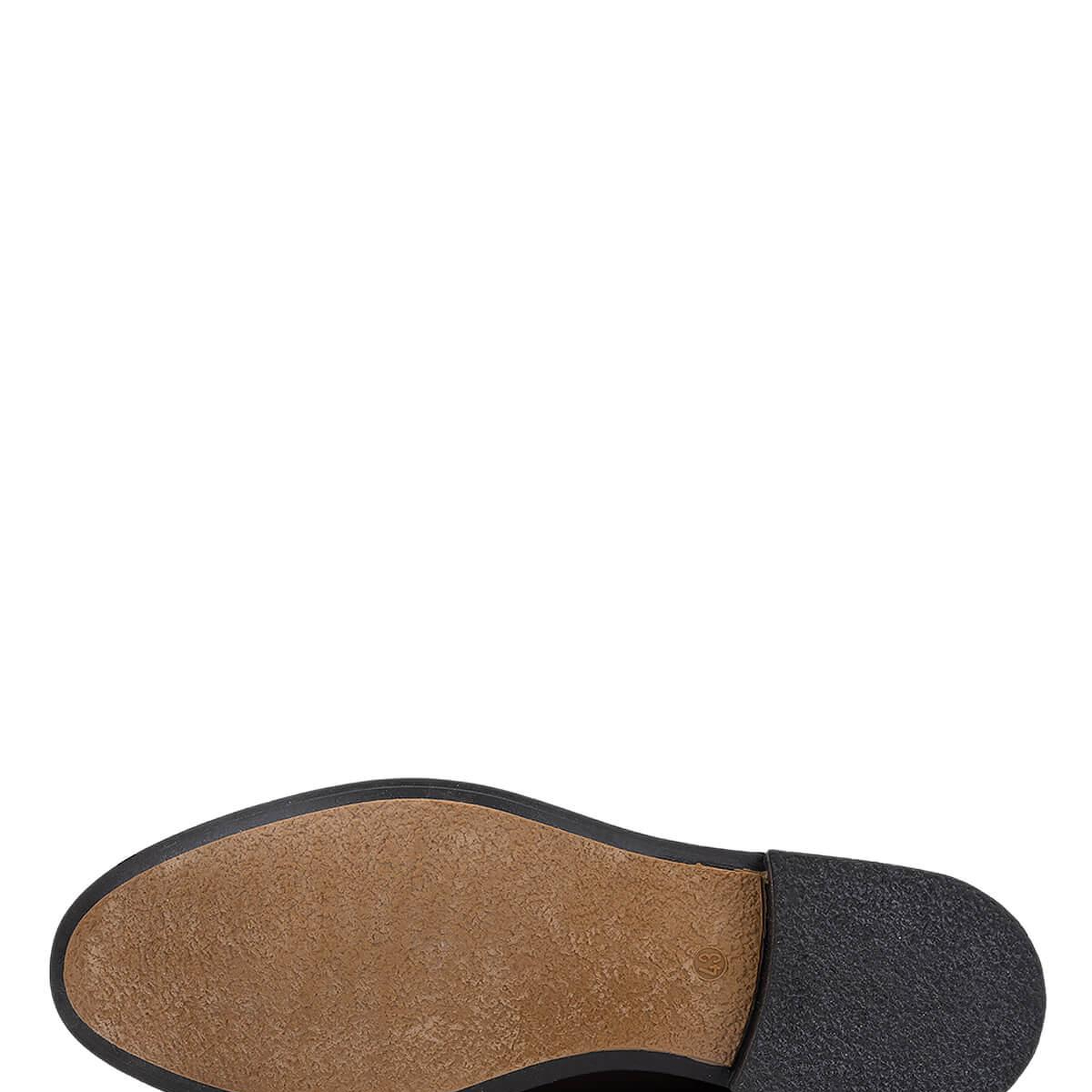 Tamer Tanca Erkek Hakiki Deri Kahverengi Floter Casual Bot