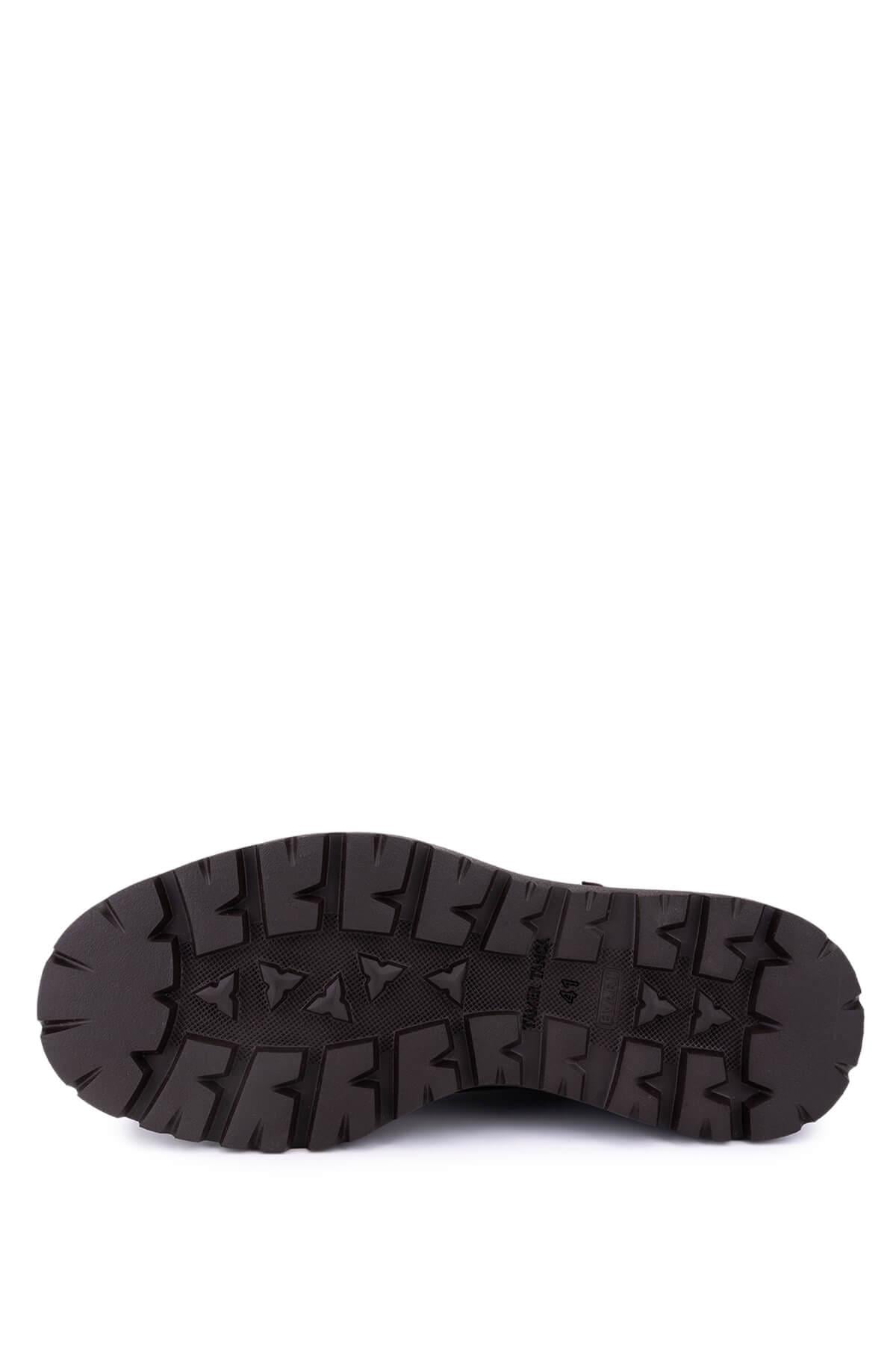 Tamer Tanca Erkek Hakiki Deri Kahverengi Casual Bot