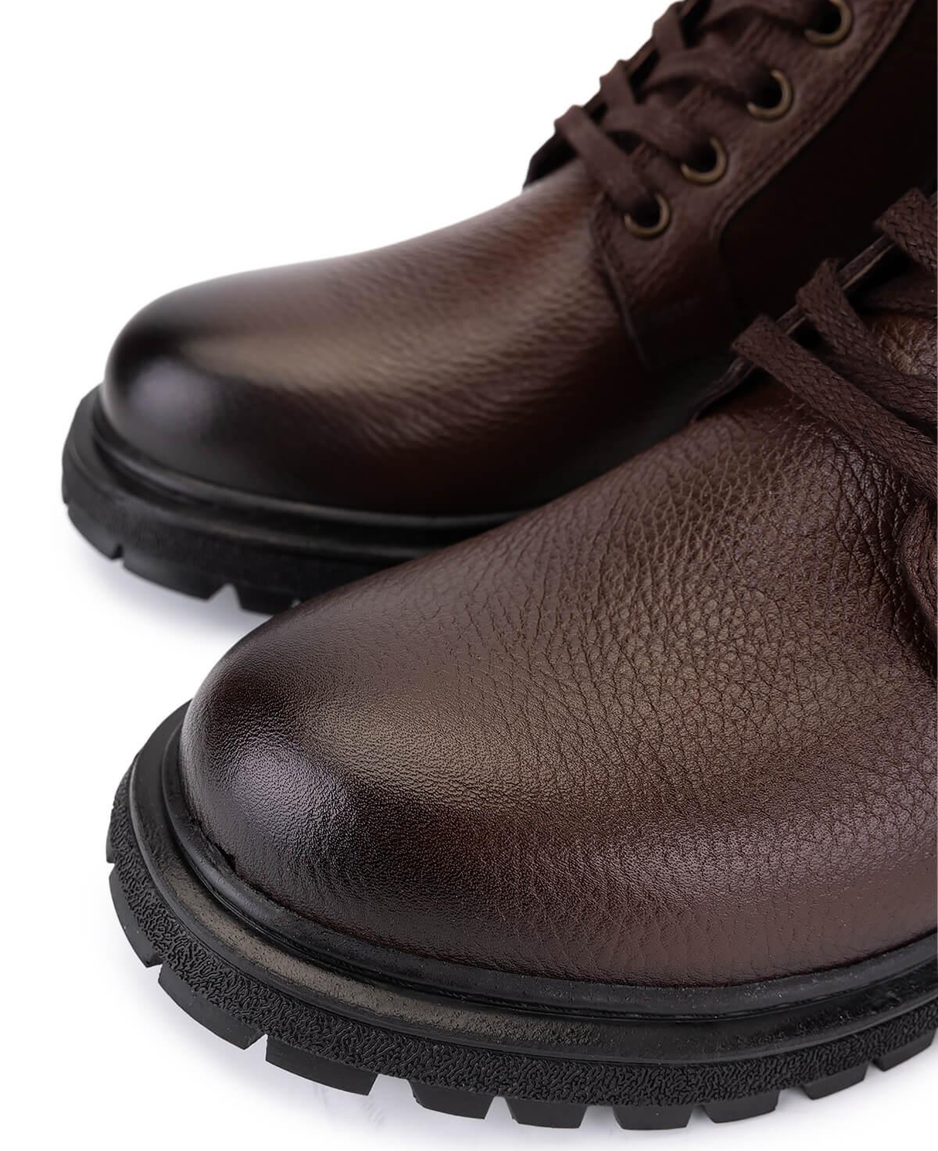 Tamer Tanca Erkek Hakiki Deri Kahverengi POSTAL Bot