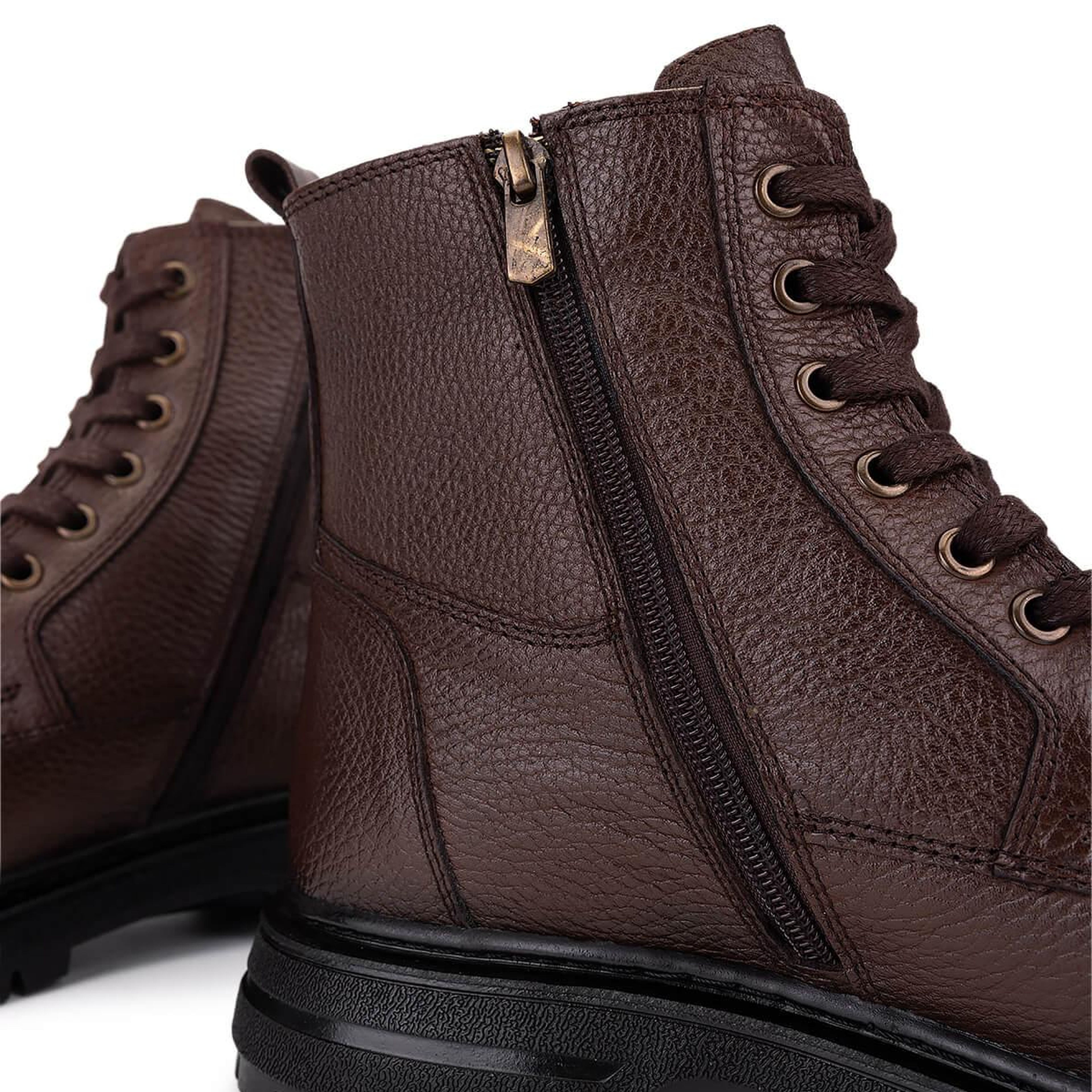 Tamer Tanca Erkek Hakiki Deri Kahverengi POSTAL Bot