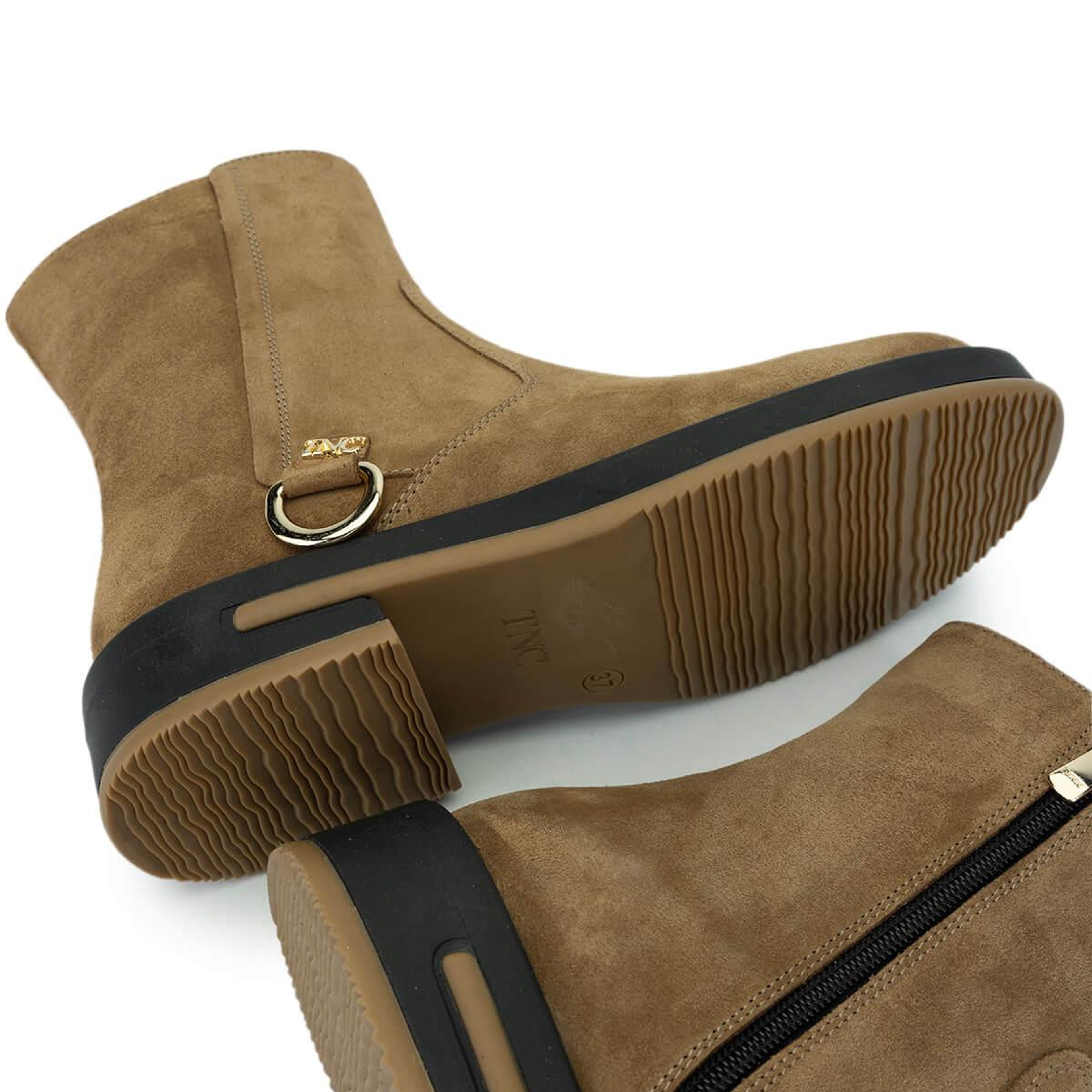 Tamer Tanca Kadın Hakiki Deri Tütün Süet Casual Bot