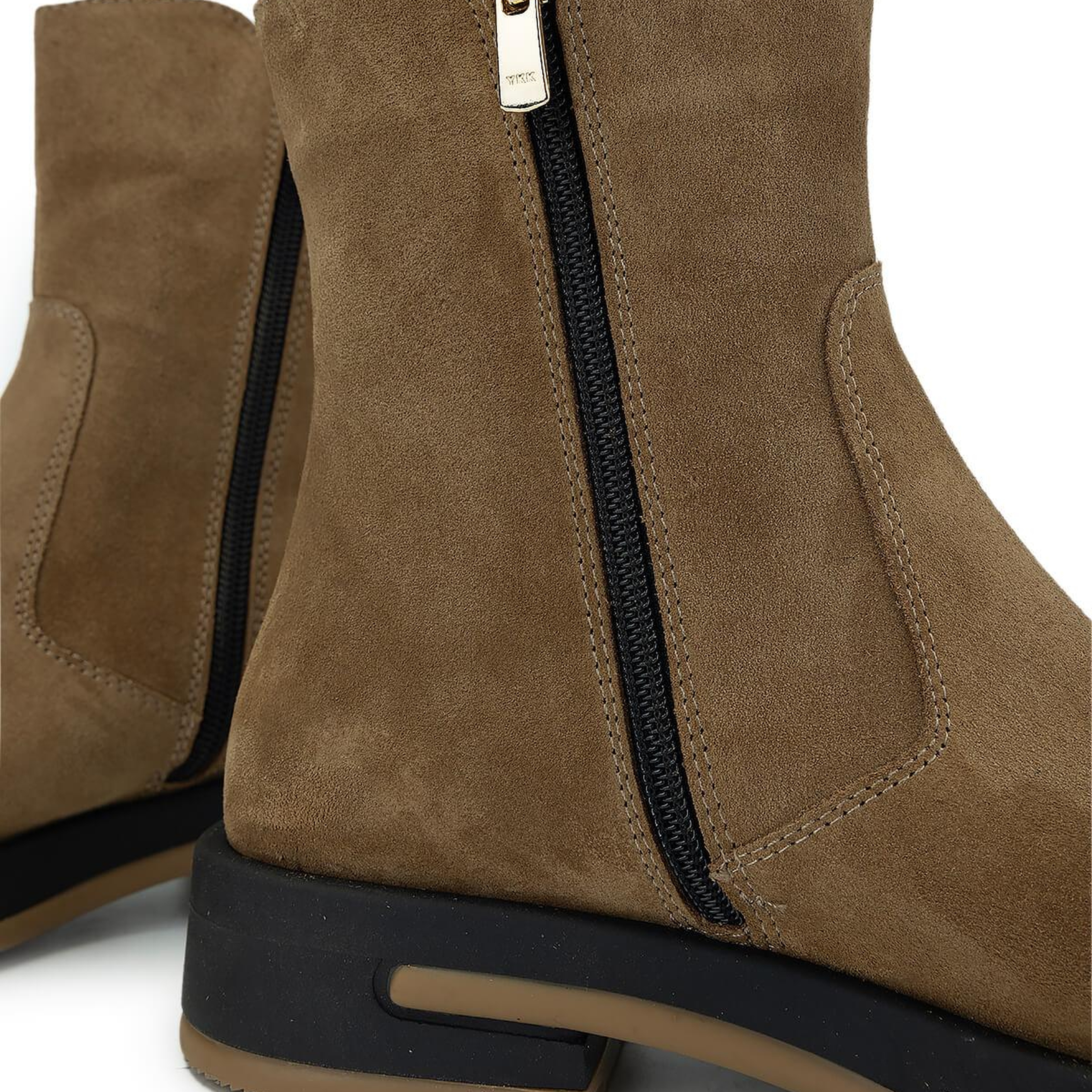 Tamer Tanca Kadın Hakiki Deri Tütün Süet Casual Bot