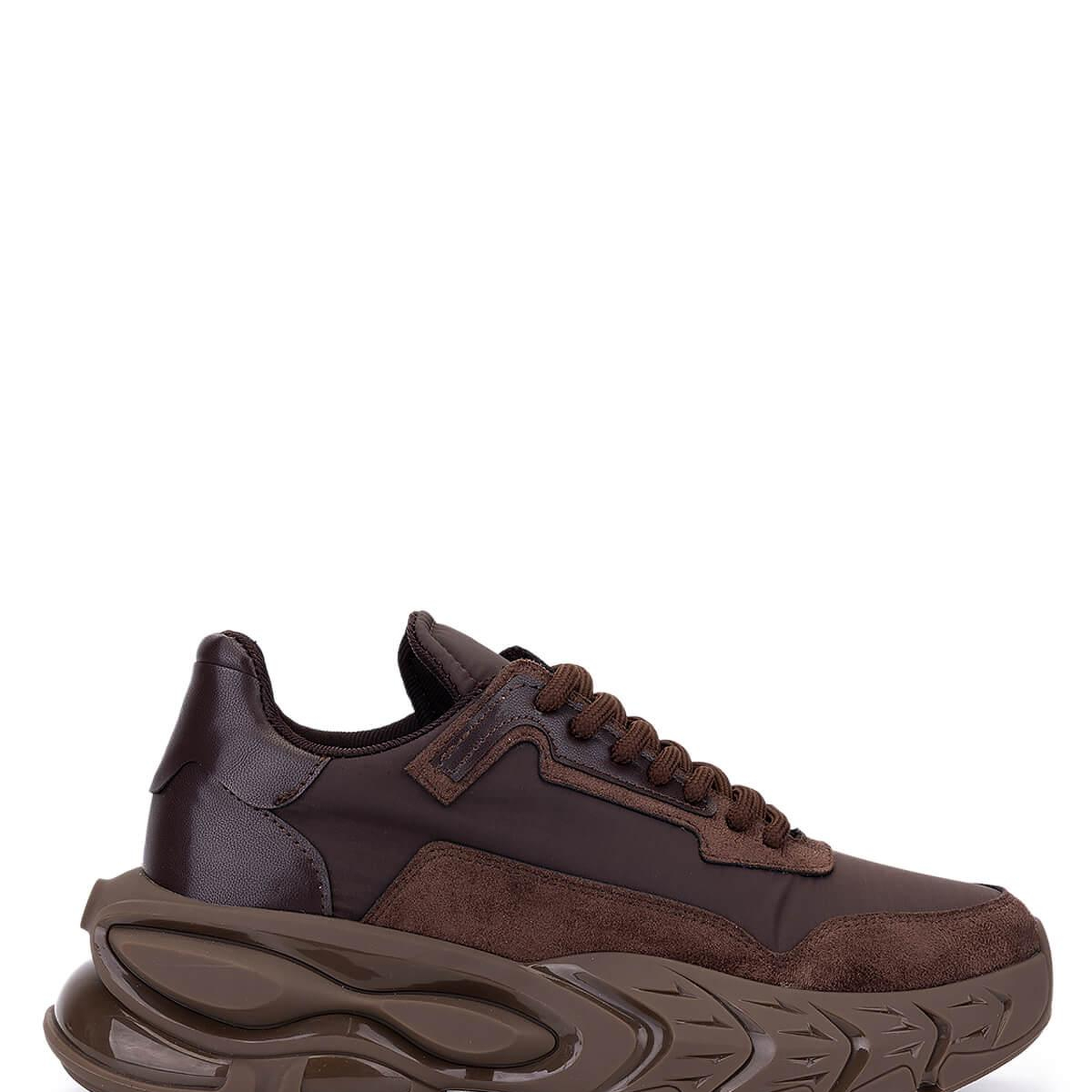 Tamer Tanca Kadın Suni Deri Kahve Sneakers & Spor Ayakkabı