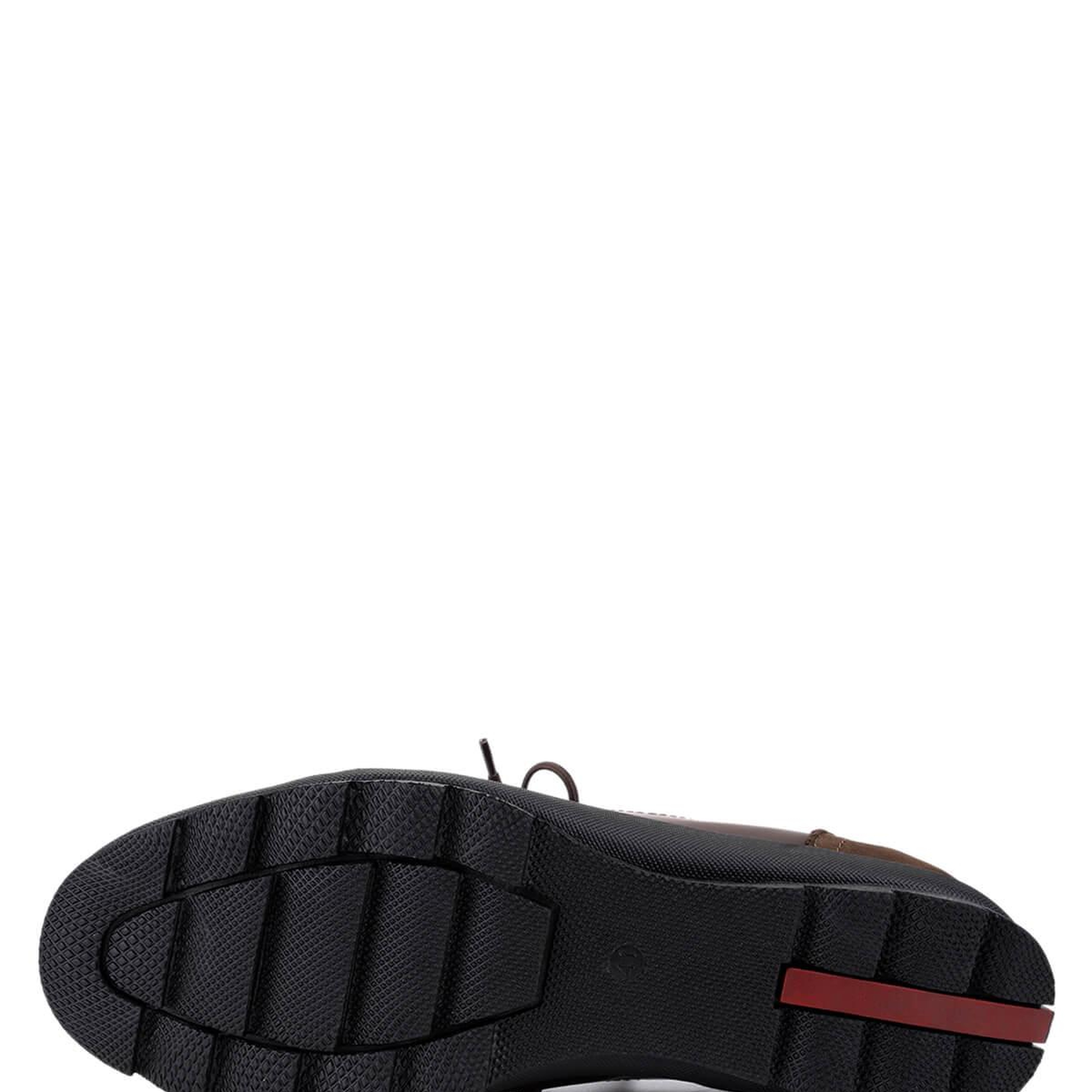 Tamer Tanca Erkek Hakiki Deri Kahverengi Nubuk Sneakers & Spor Ayakkabı