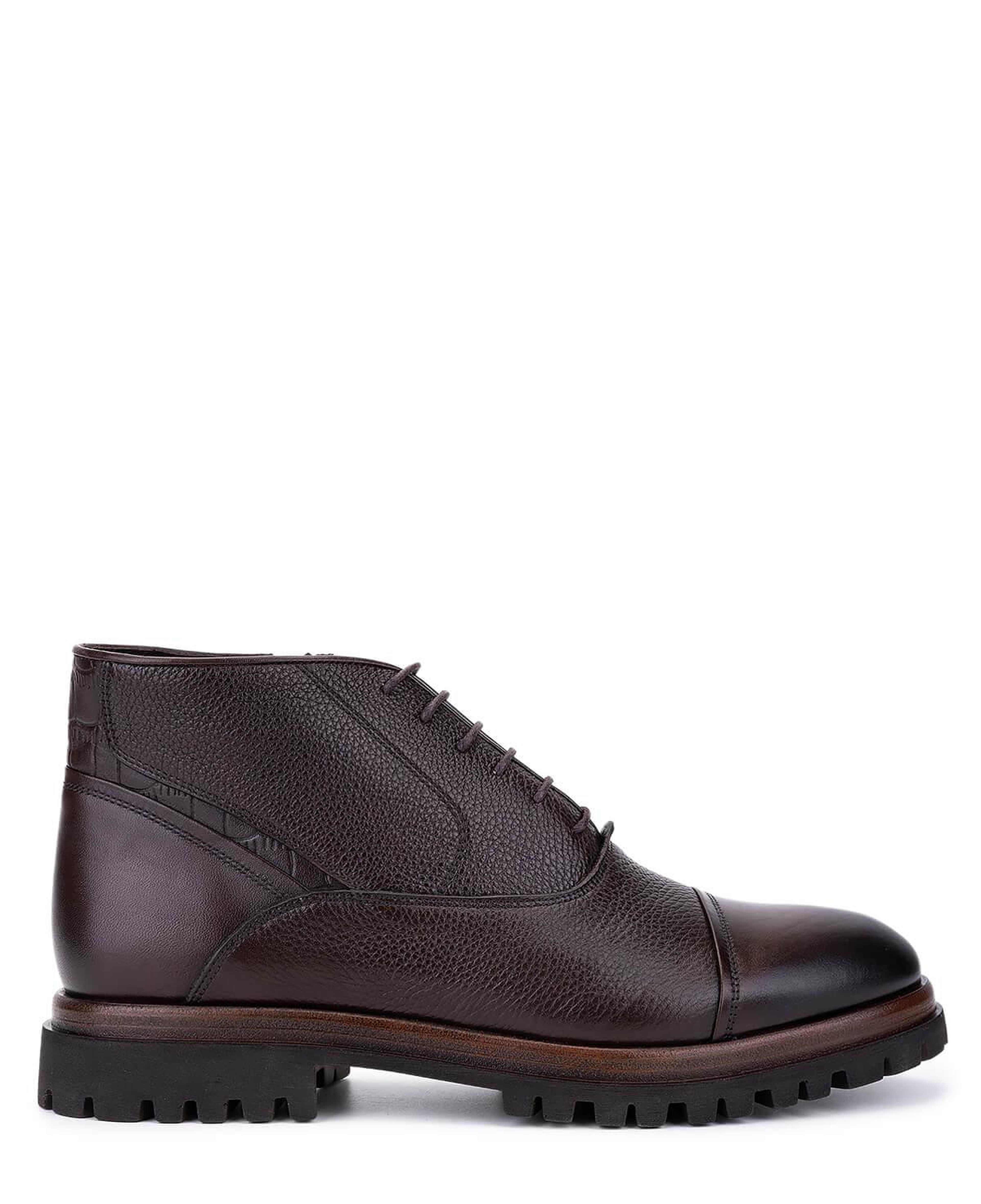 Tamer Tanca Erkek Hakiki Deri Kahverengi Klasik Bot