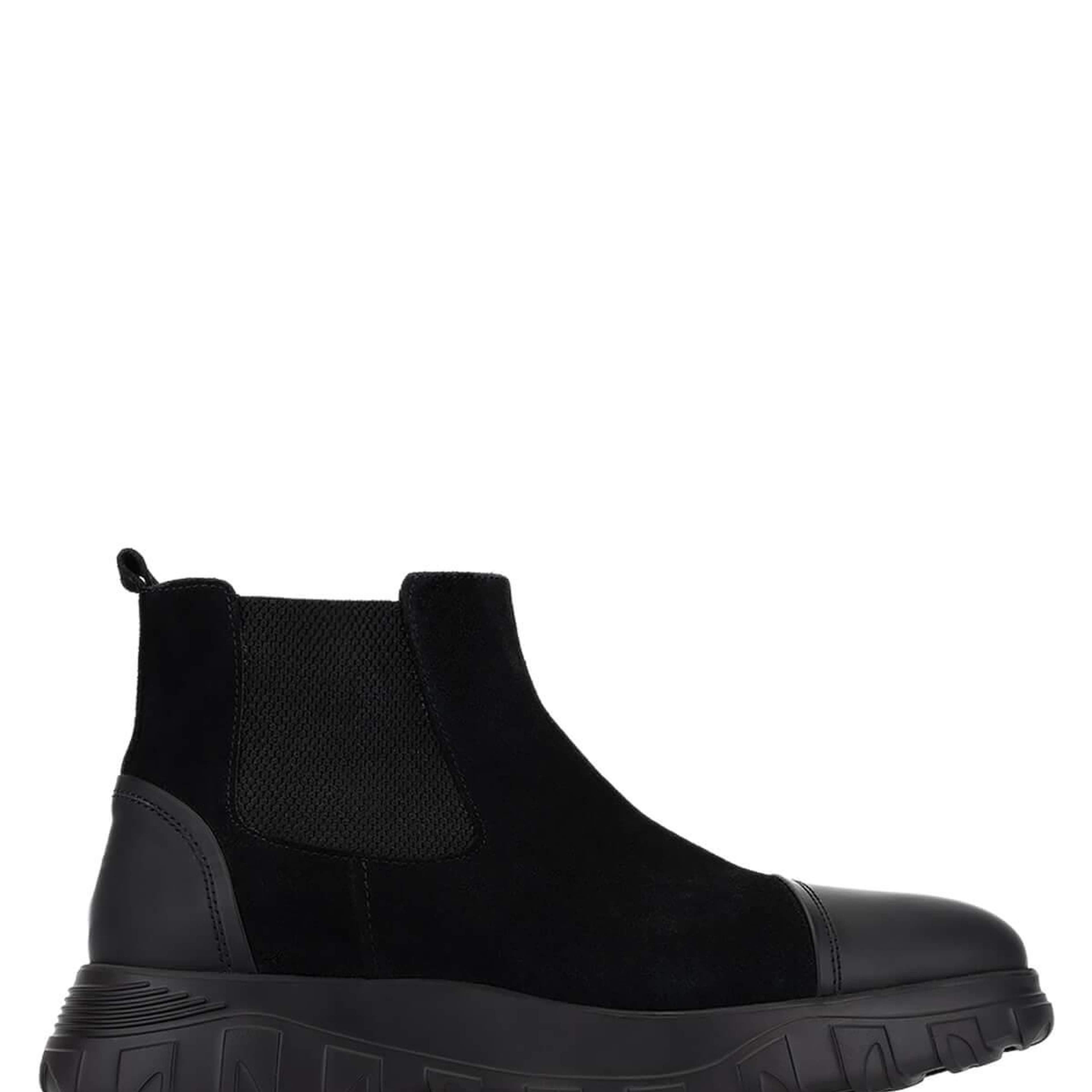 Tamer Tanca Erkek Hakiki Deri Siyah Süet Casual Bot