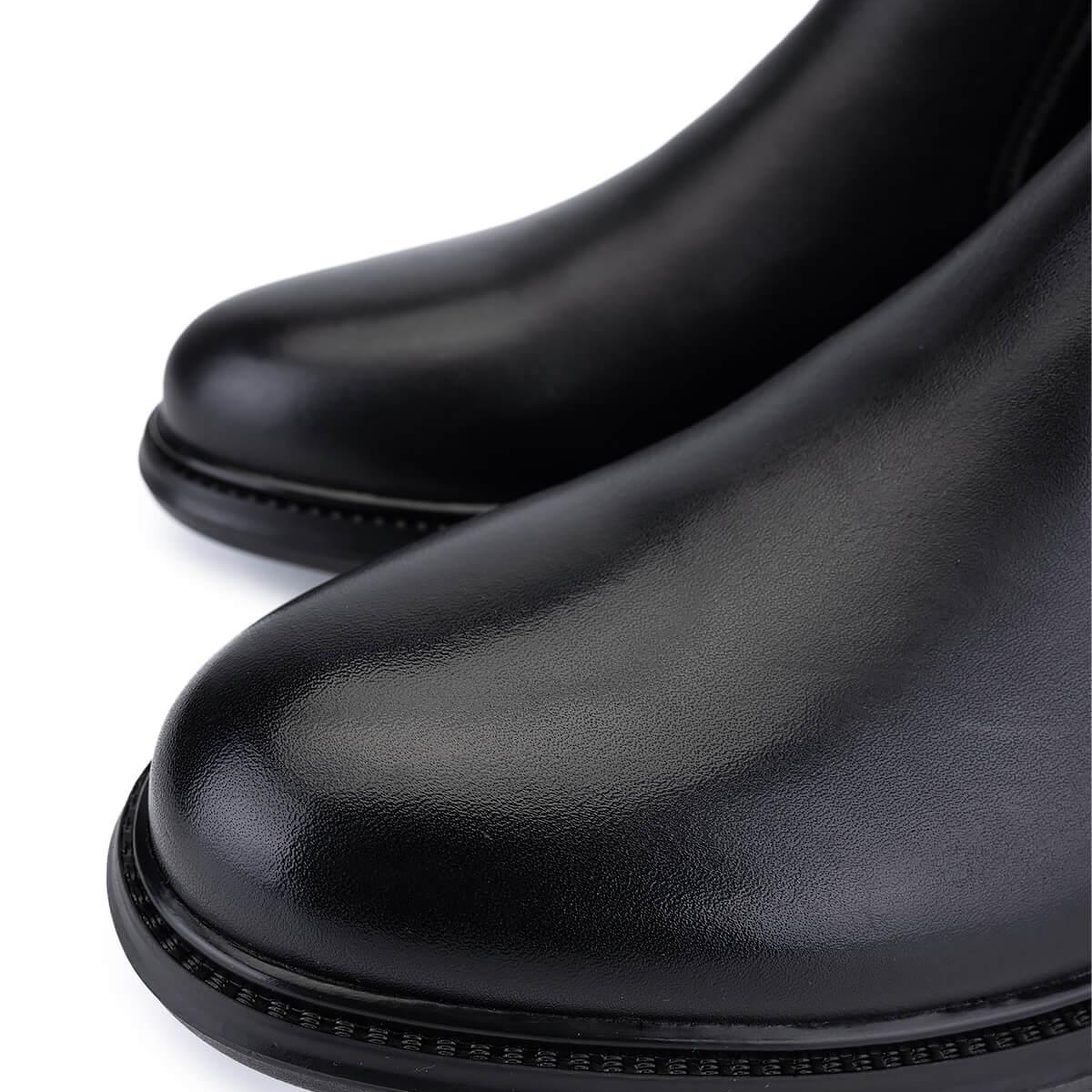 Tamer Tanca Erkek Hakiki Deri Siyah Klasik Bot