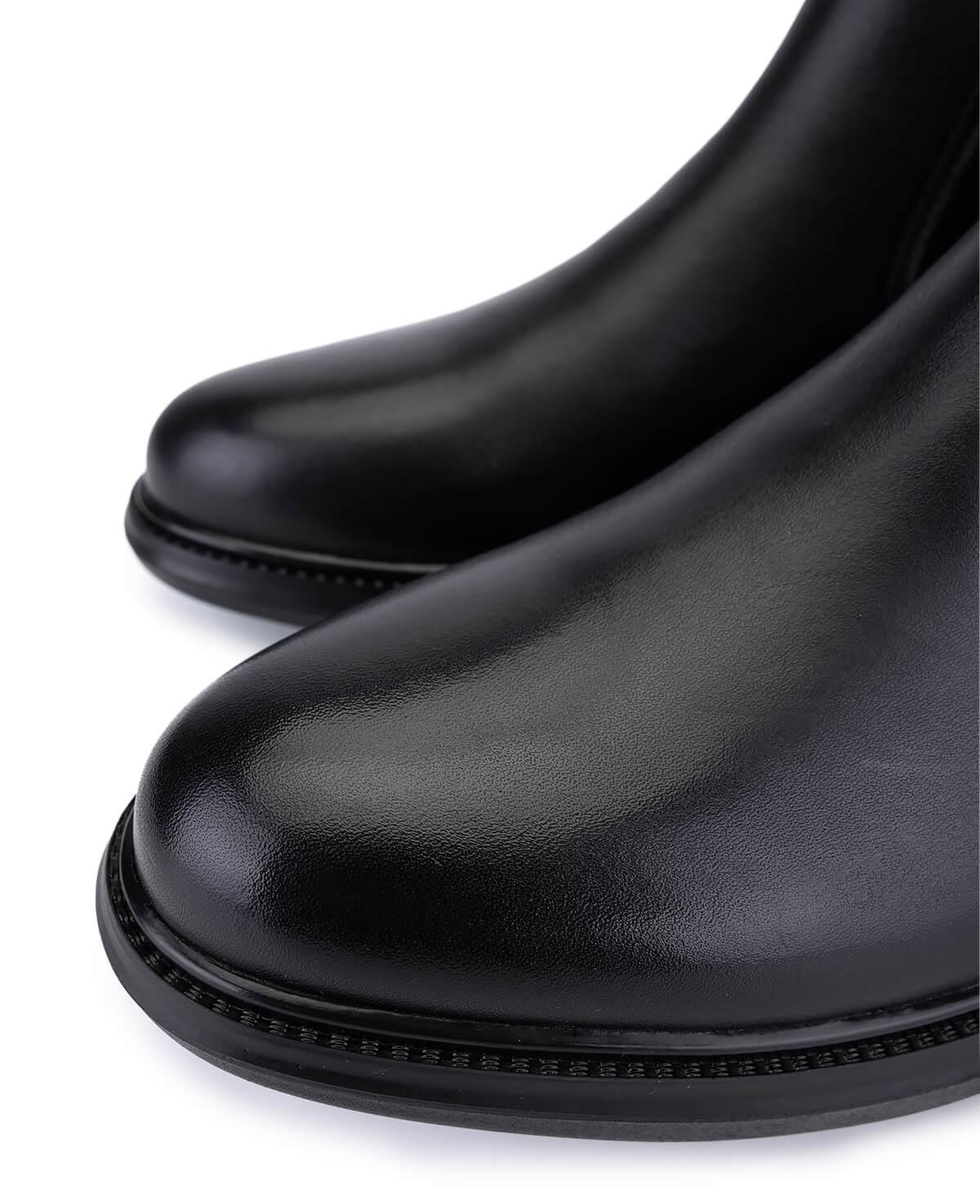 Tamer Tanca Erkek Hakiki Deri Siyah Klasik Bot