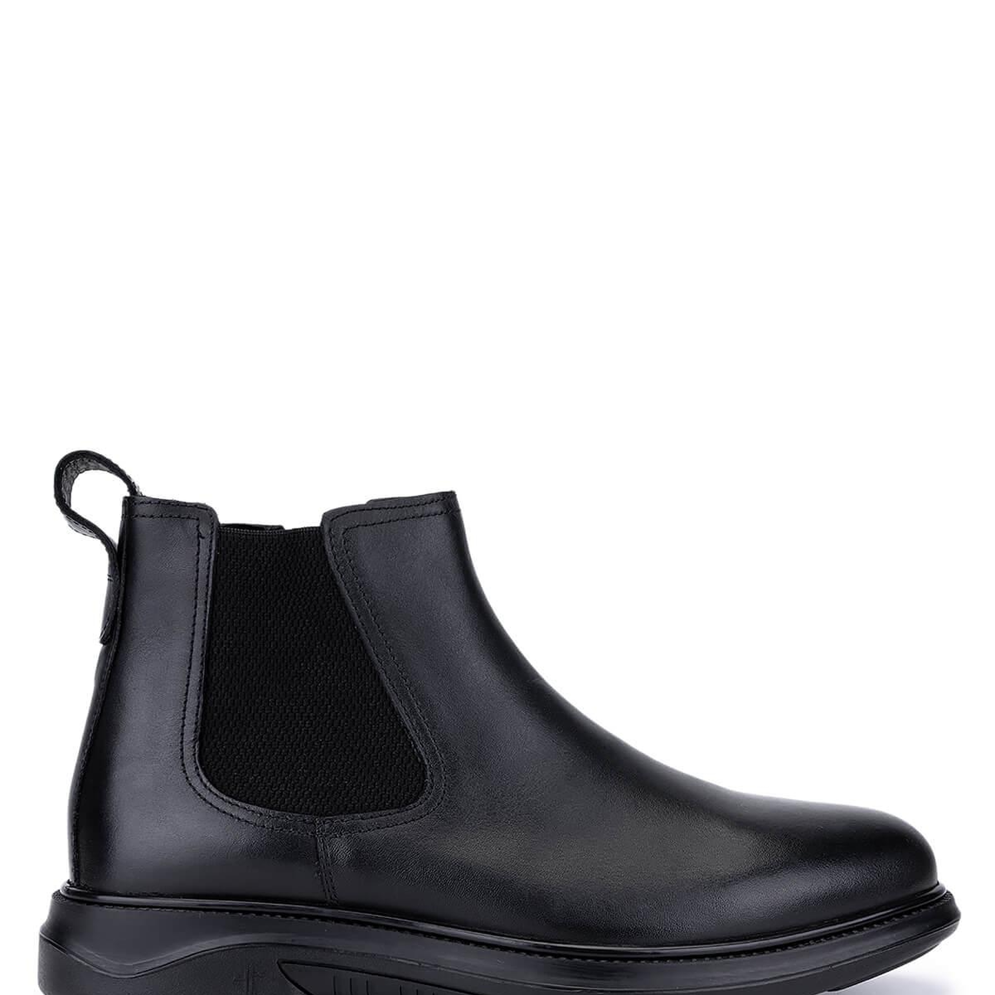 Tamer Tanca Erkek Hakiki Deri Siyah Klasik Bot