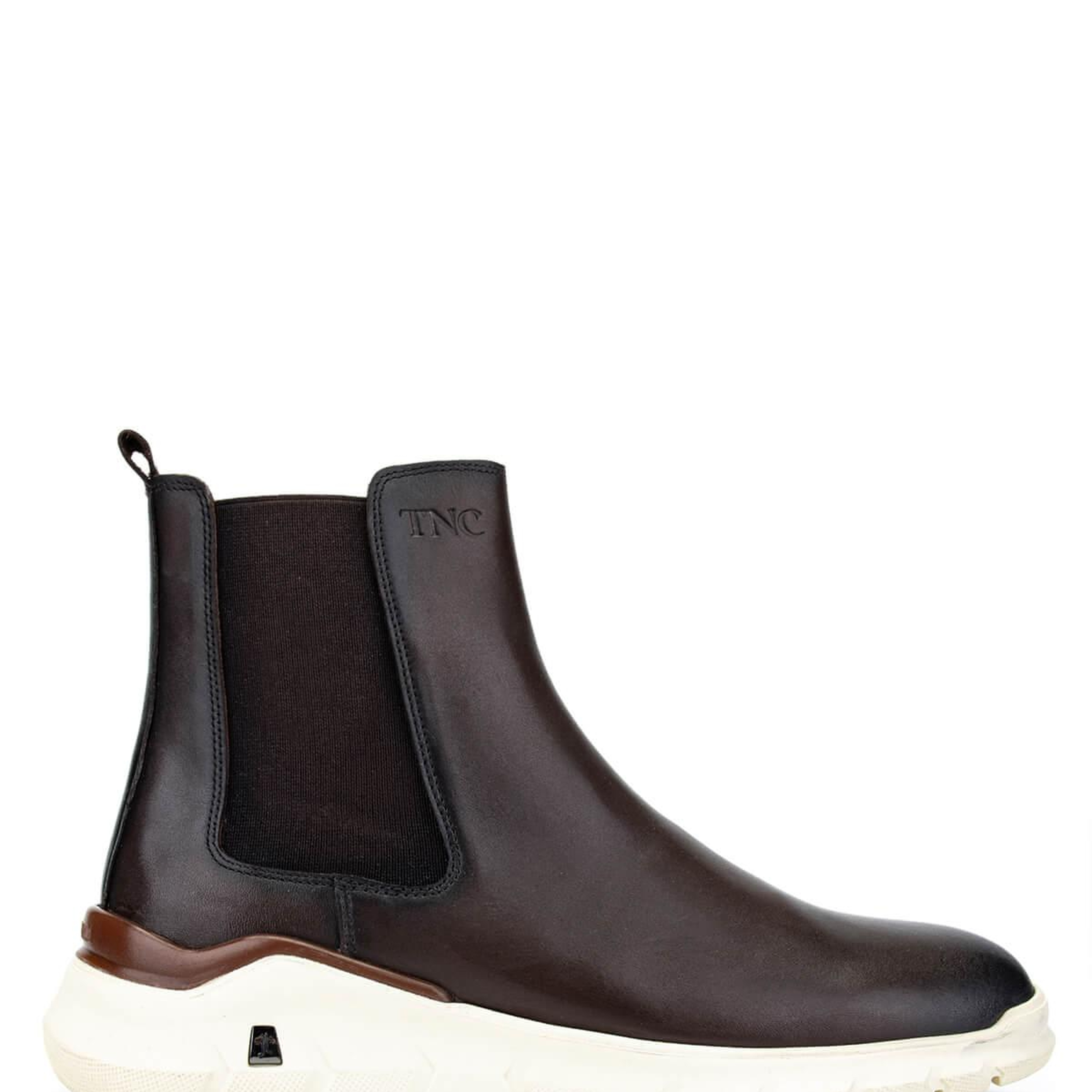 Tamer Tanca Erkek Hakiki Deri Kahverengi Casual Bot