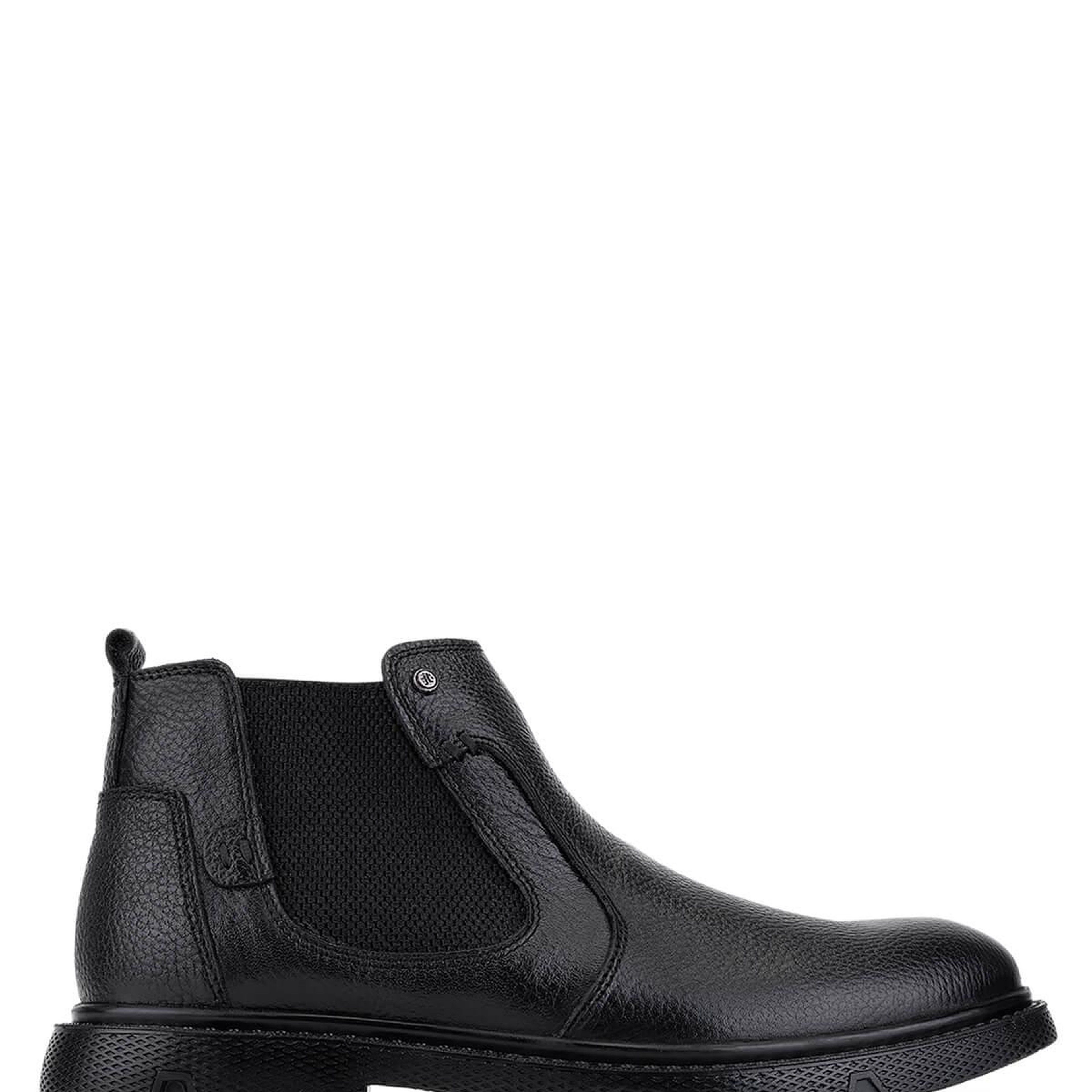 Tamer Tanca Erkek Hakiki Deri Siyah Klasik Bot