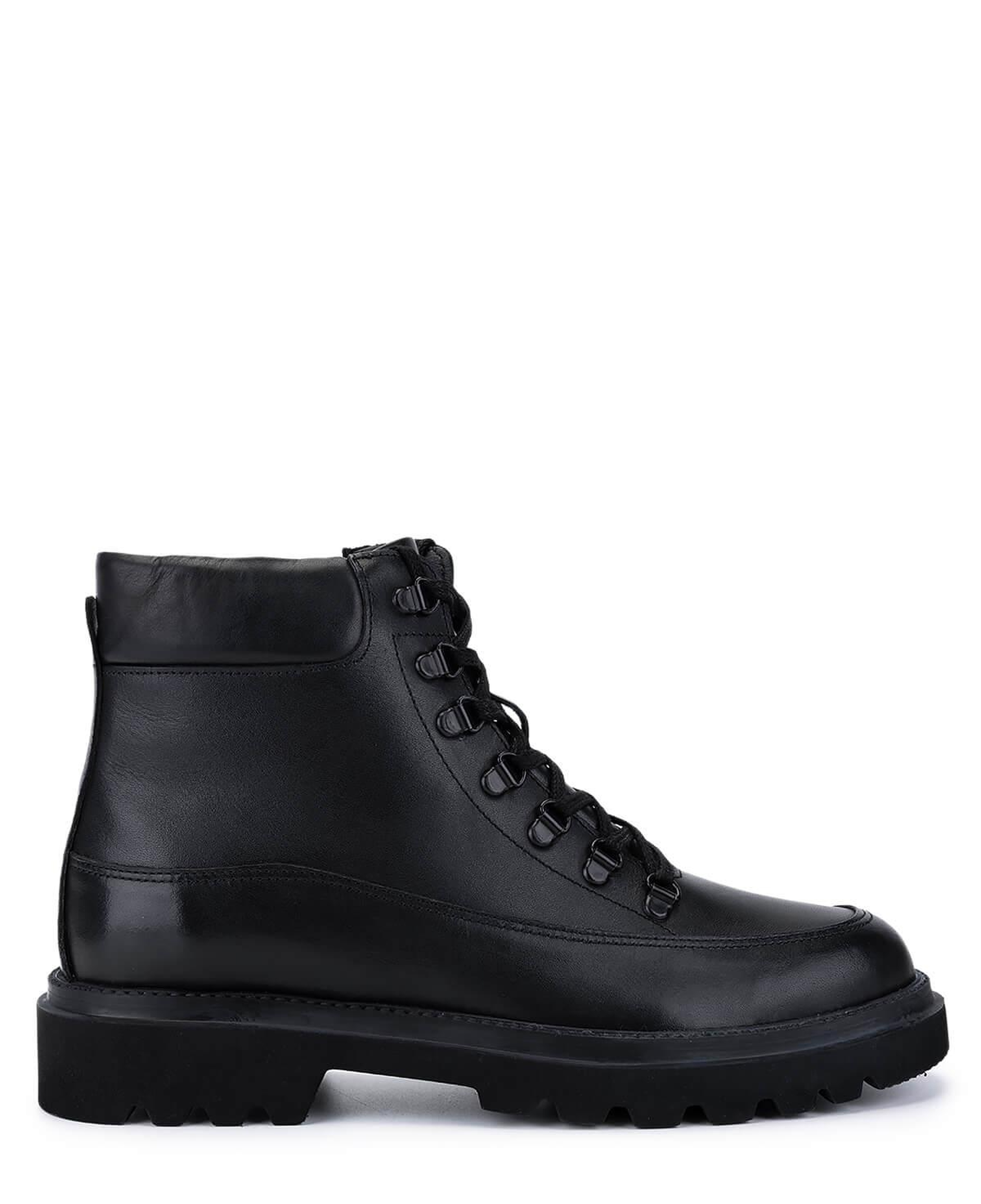 Tamer Tanca Erkek Hakiki Deri Siyah Casual Bot