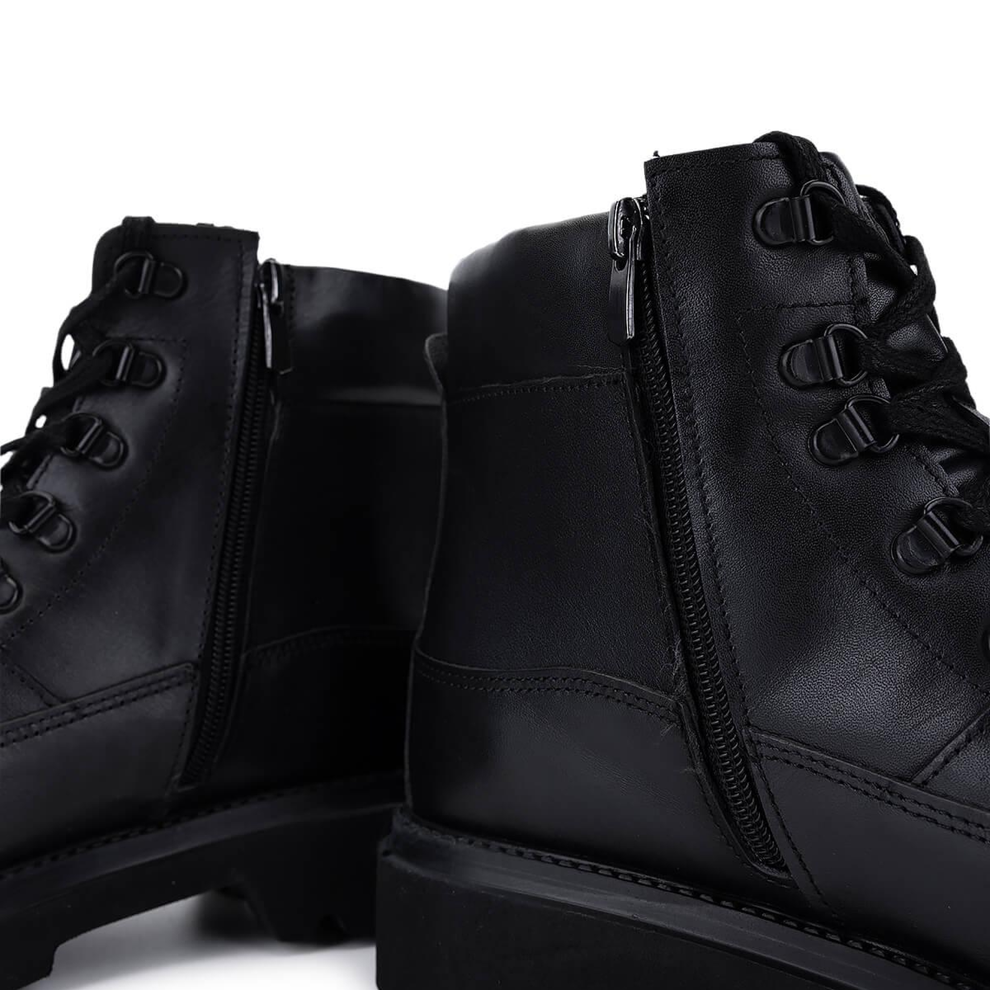 Tamer Tanca Erkek Hakiki Deri Siyah Casual Bot