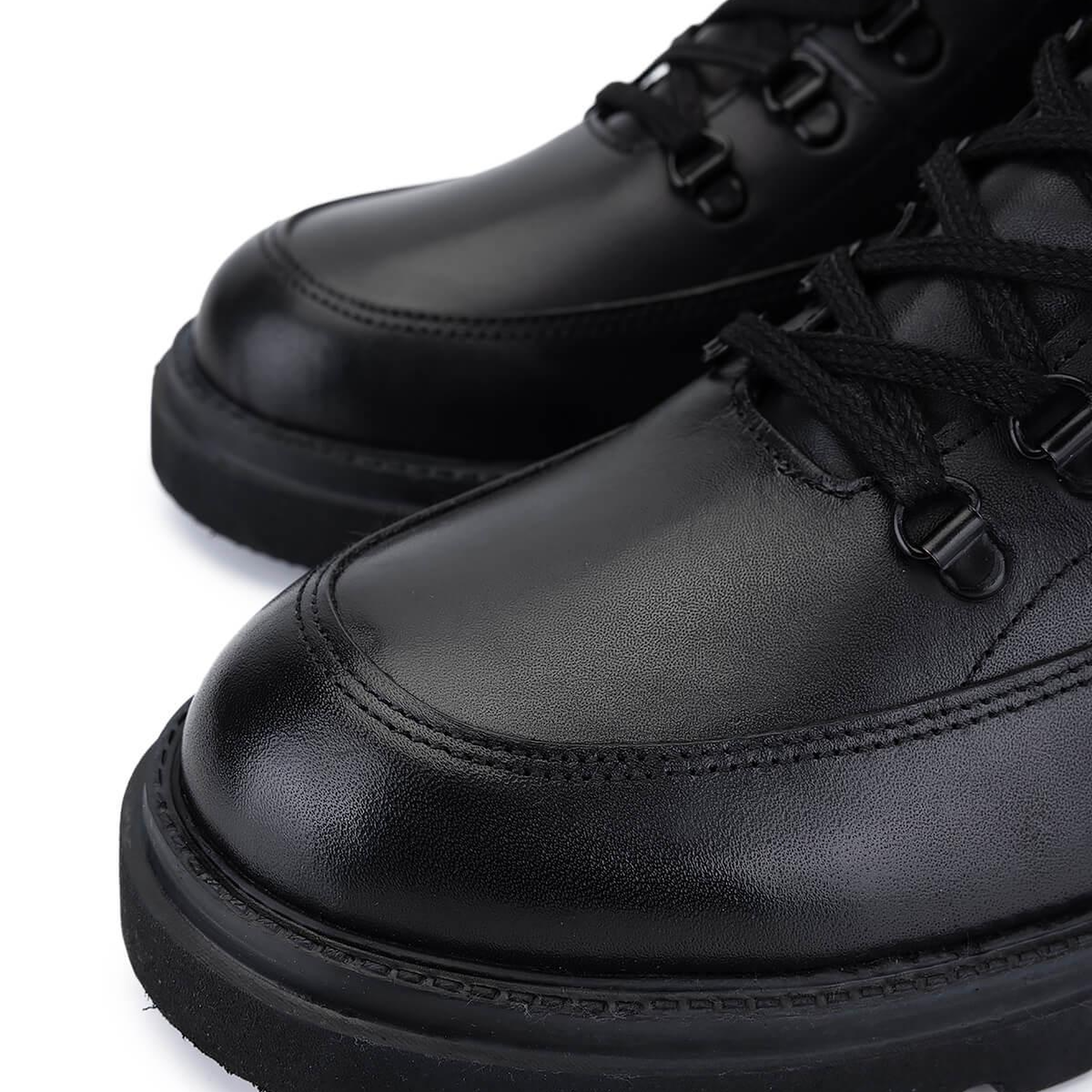 Tamer Tanca Erkek Hakiki Deri Siyah Casual Bot