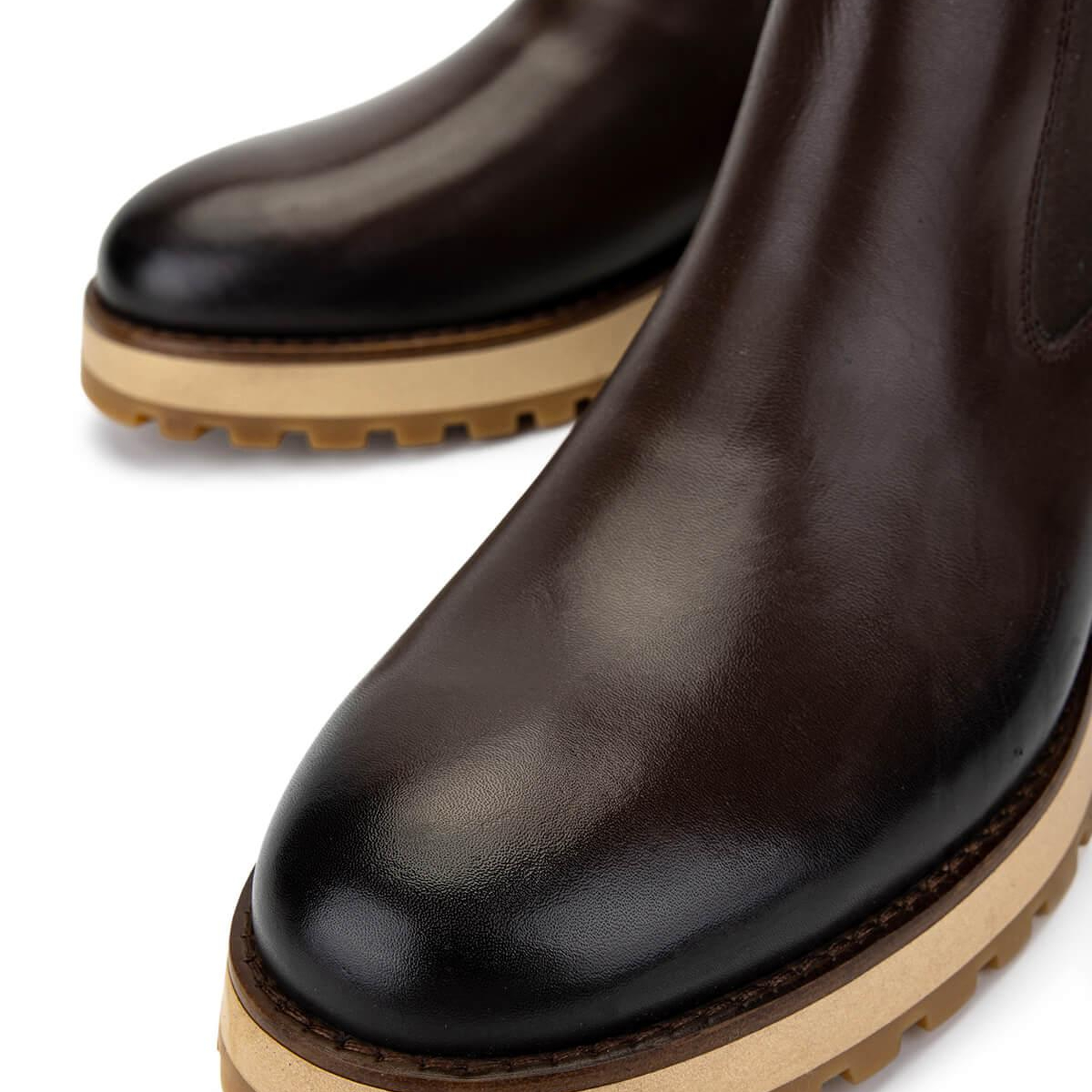 Tamer Tanca Erkek Hakiki Deri Kahverengi Casual Bot