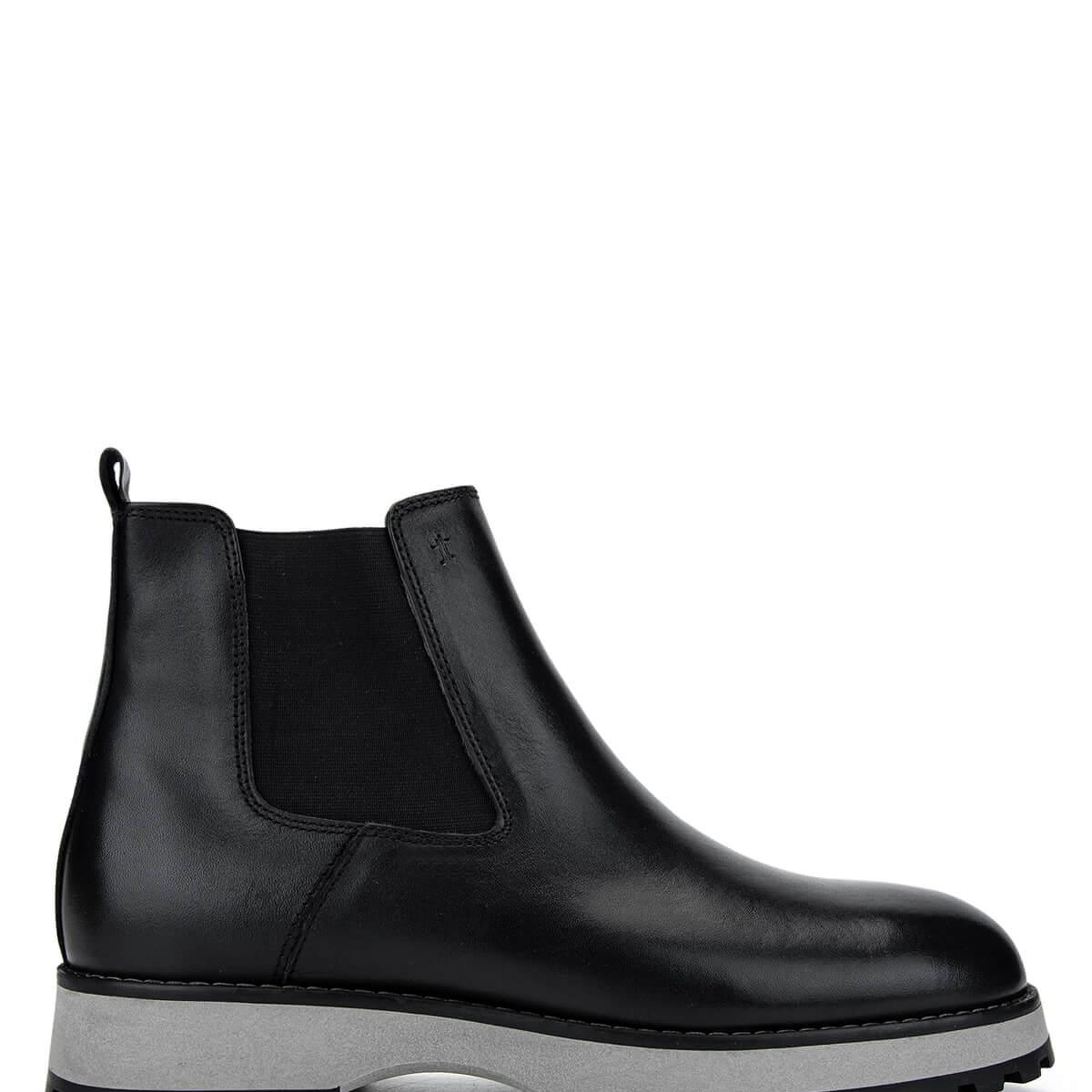 Tamer Tanca Erkek Hakiki Deri Siyah Casual Bot