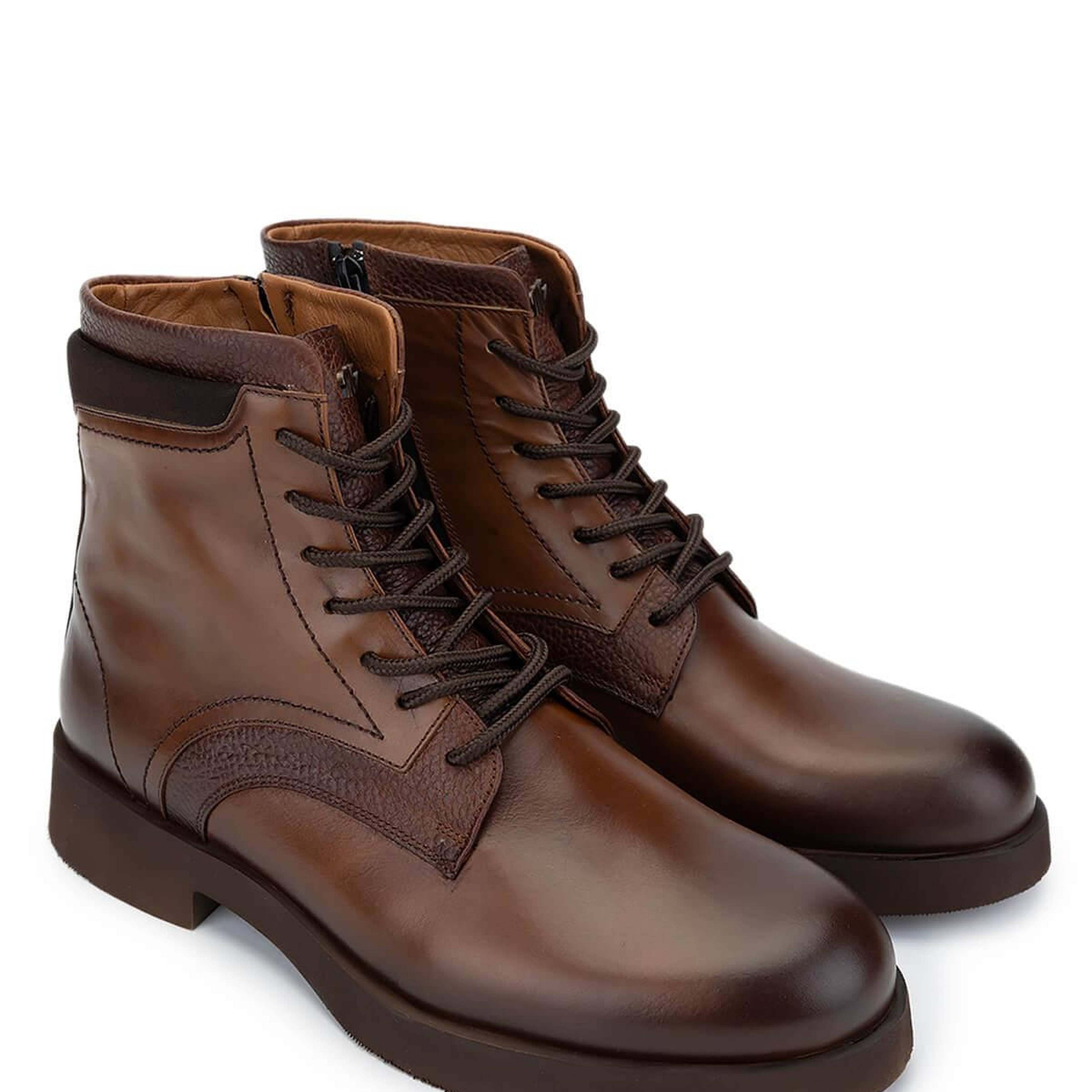 Tamer Tanca Erkek Hakiki Deri Taba Deri Casual Bot