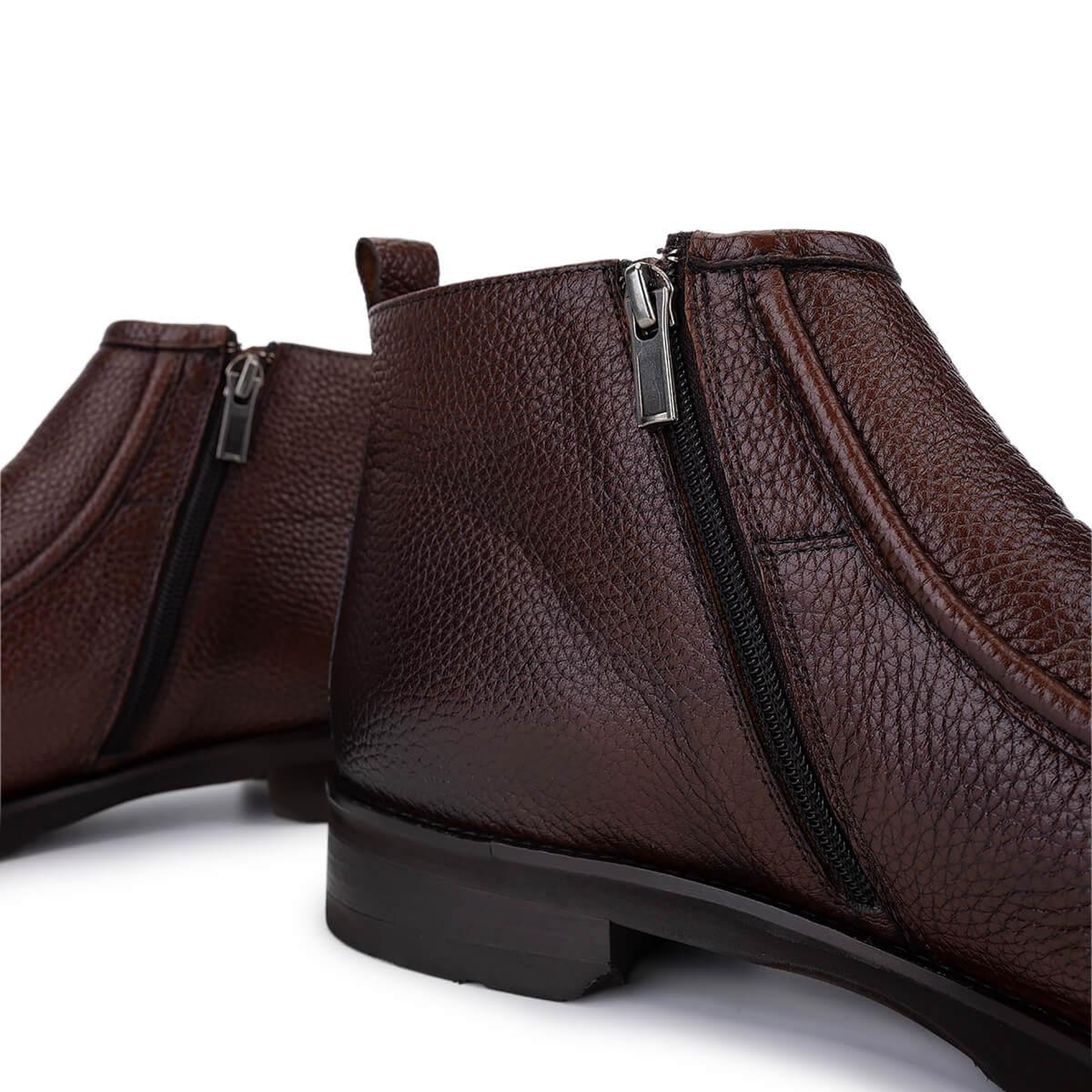 Tamer Tanca Erkek Hakiki Deri Taba Klasik Bot