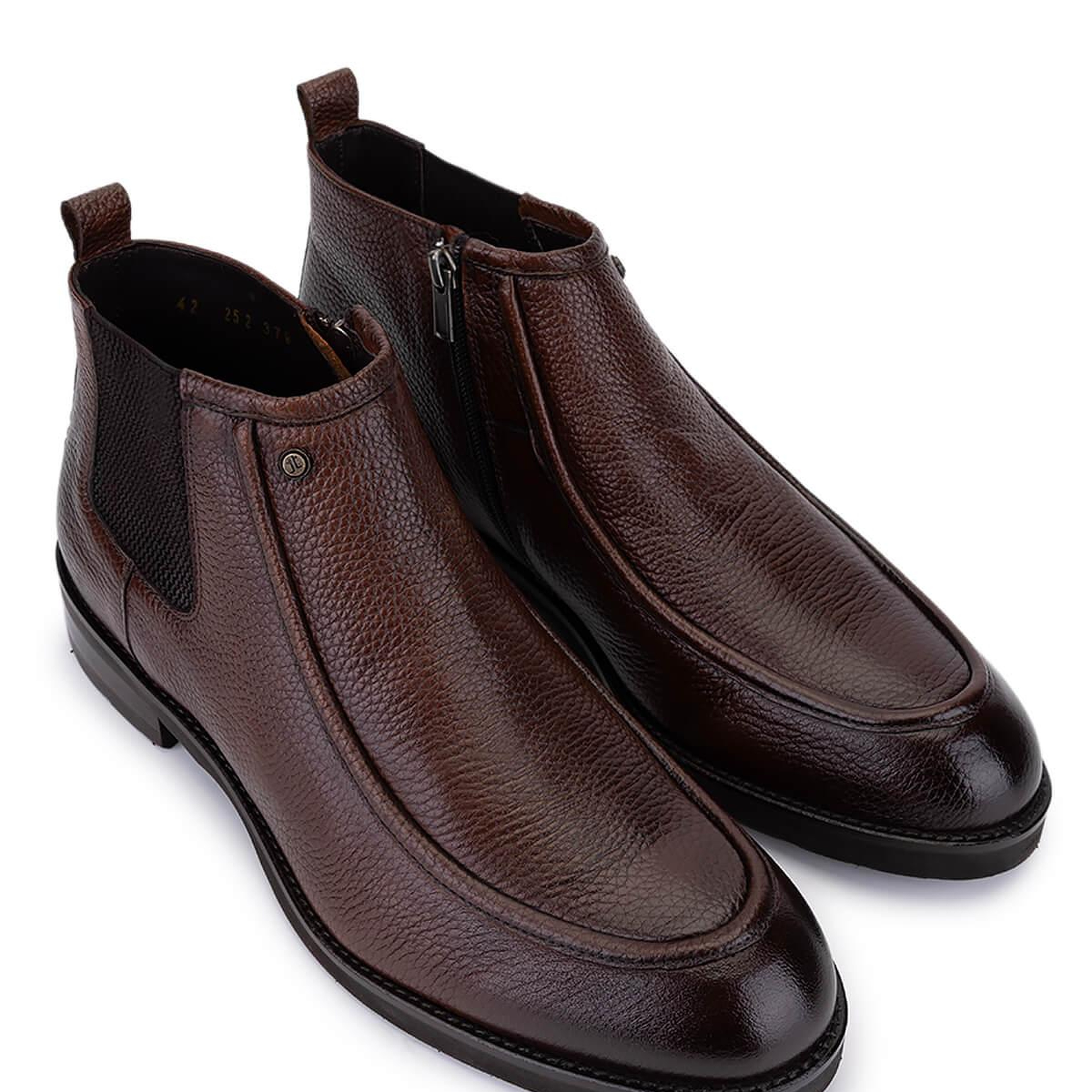 Tamer Tanca Erkek Hakiki Deri Taba Klasik Bot