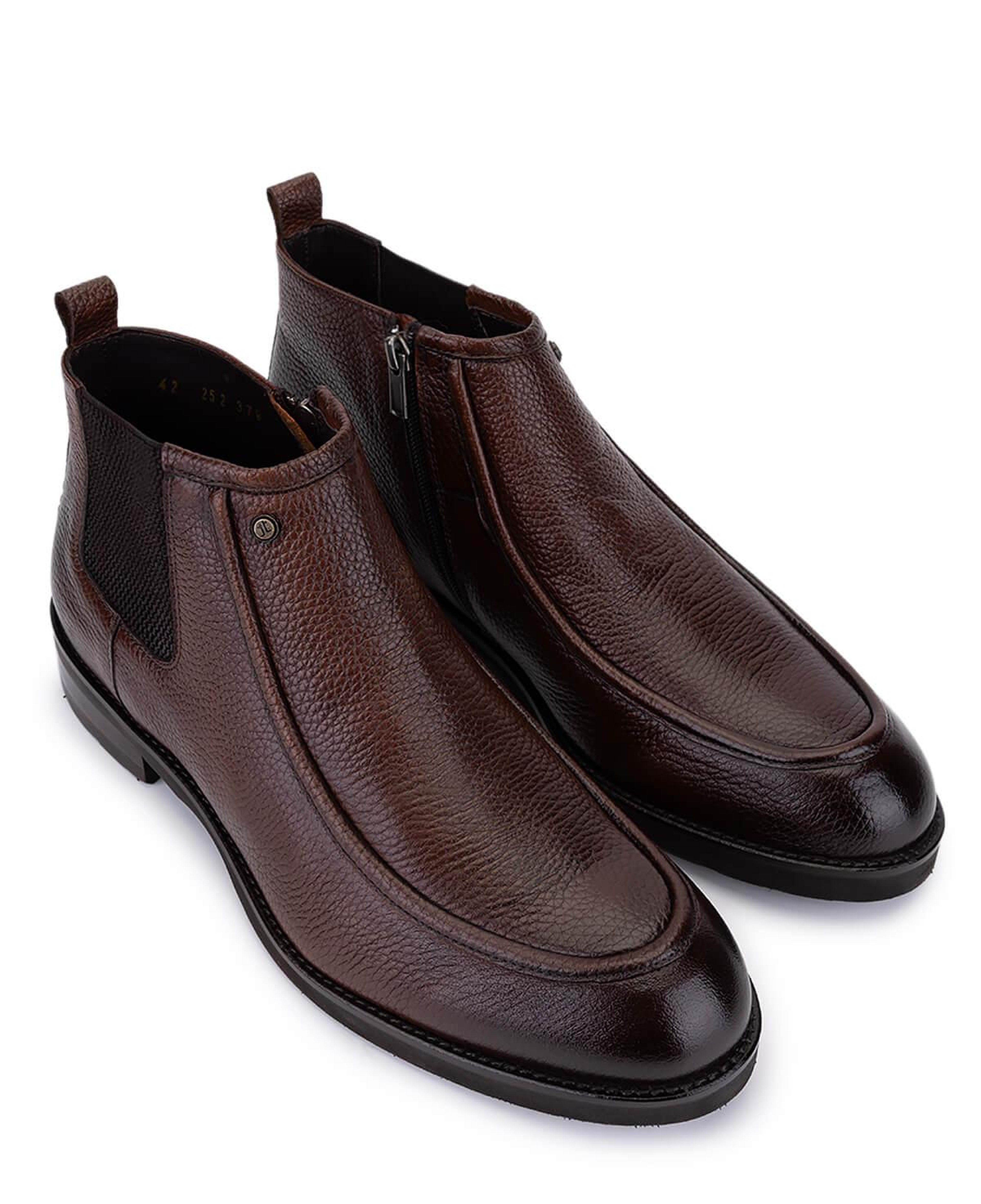 Tamer Tanca Erkek Hakiki Deri Taba Klasik Bot