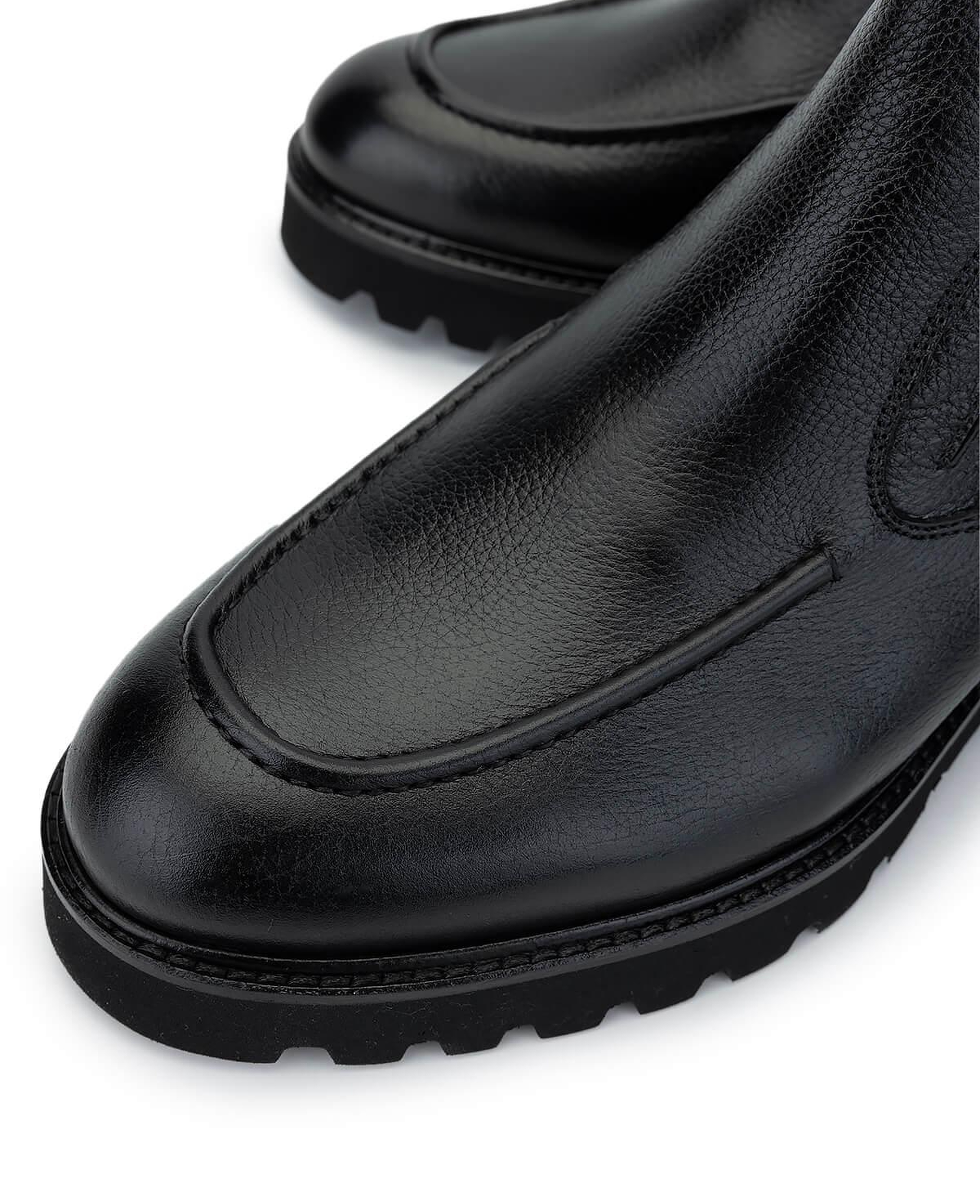 Tamer Tanca Erkek Hakiki Deri Siyah Klasik Bot