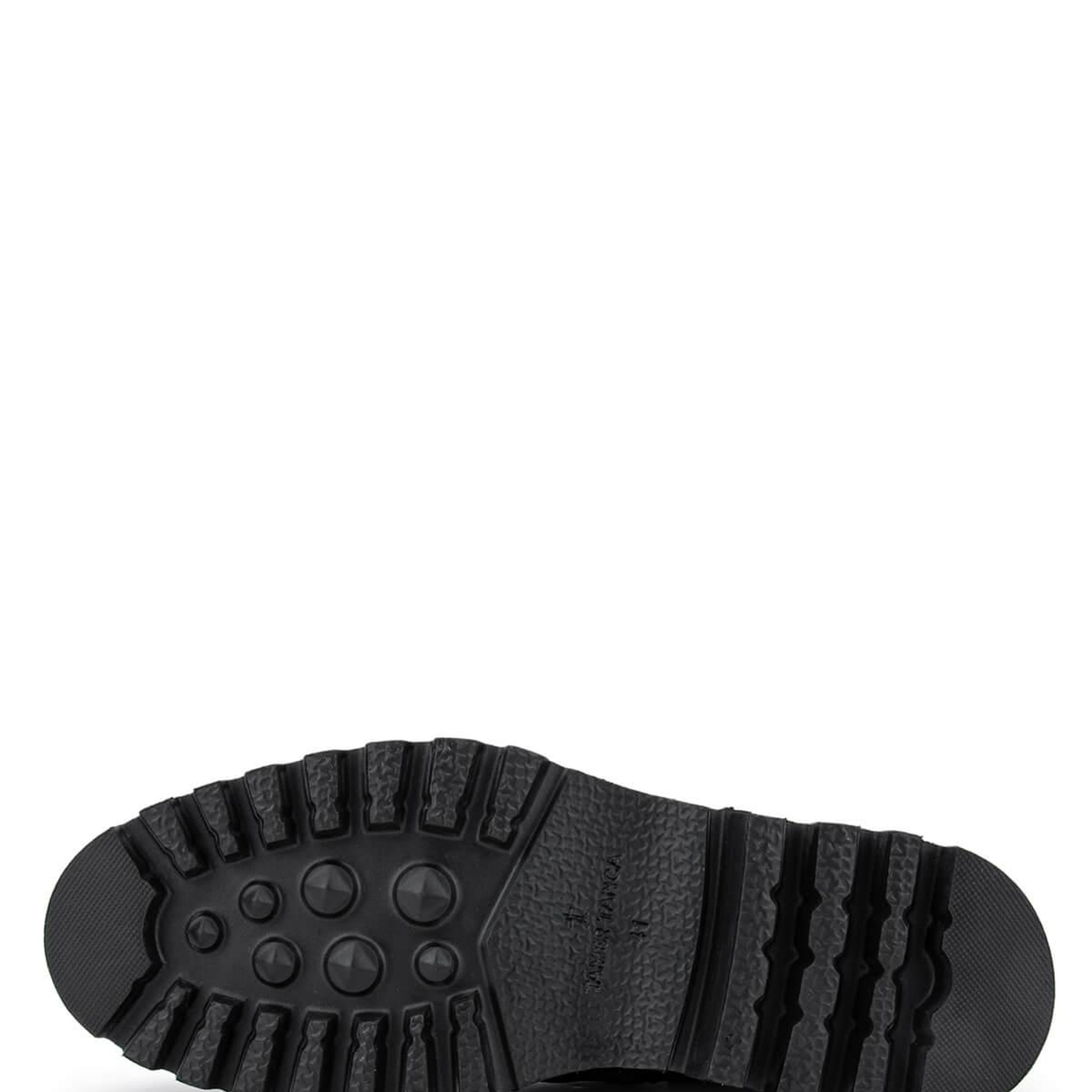 Tamer Tanca Erkek Hakiki Deri Siyah Klasik Bot