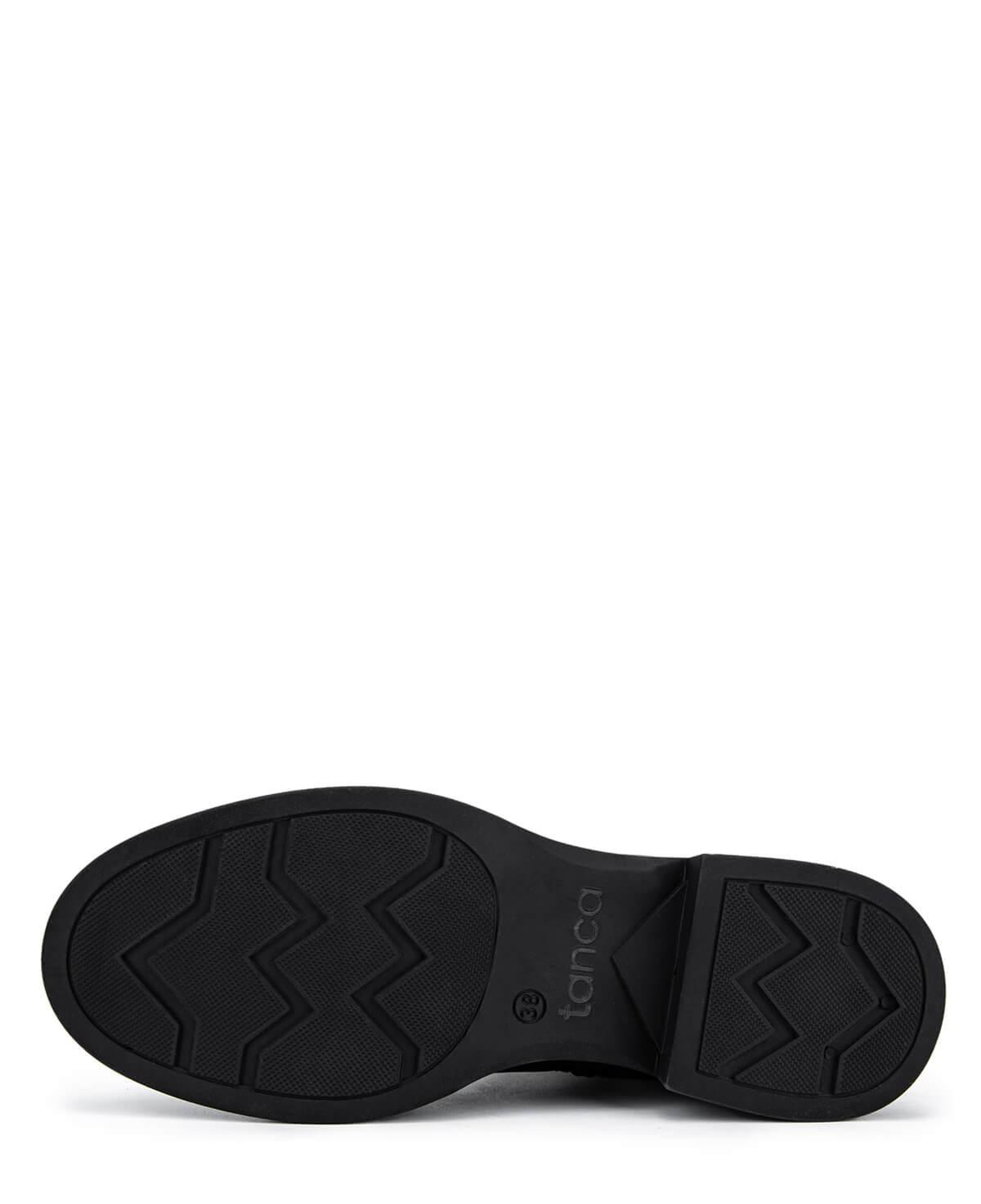 Tamer Tanca Kadın Hakiki Deri Siyah Topuklu Bot