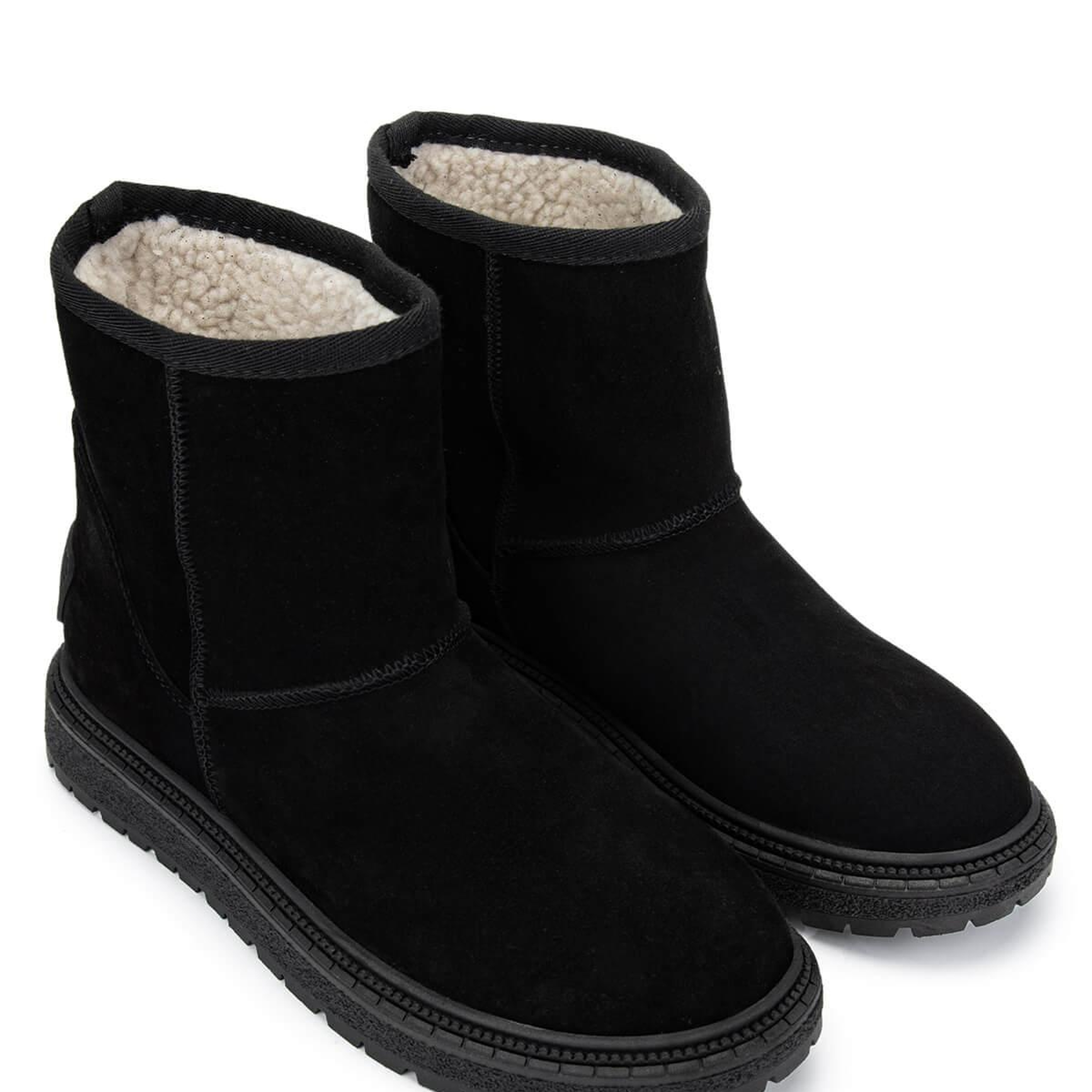 Tamer Tanca Kadın Hakiki Deri Siyah Süet Casual Bot