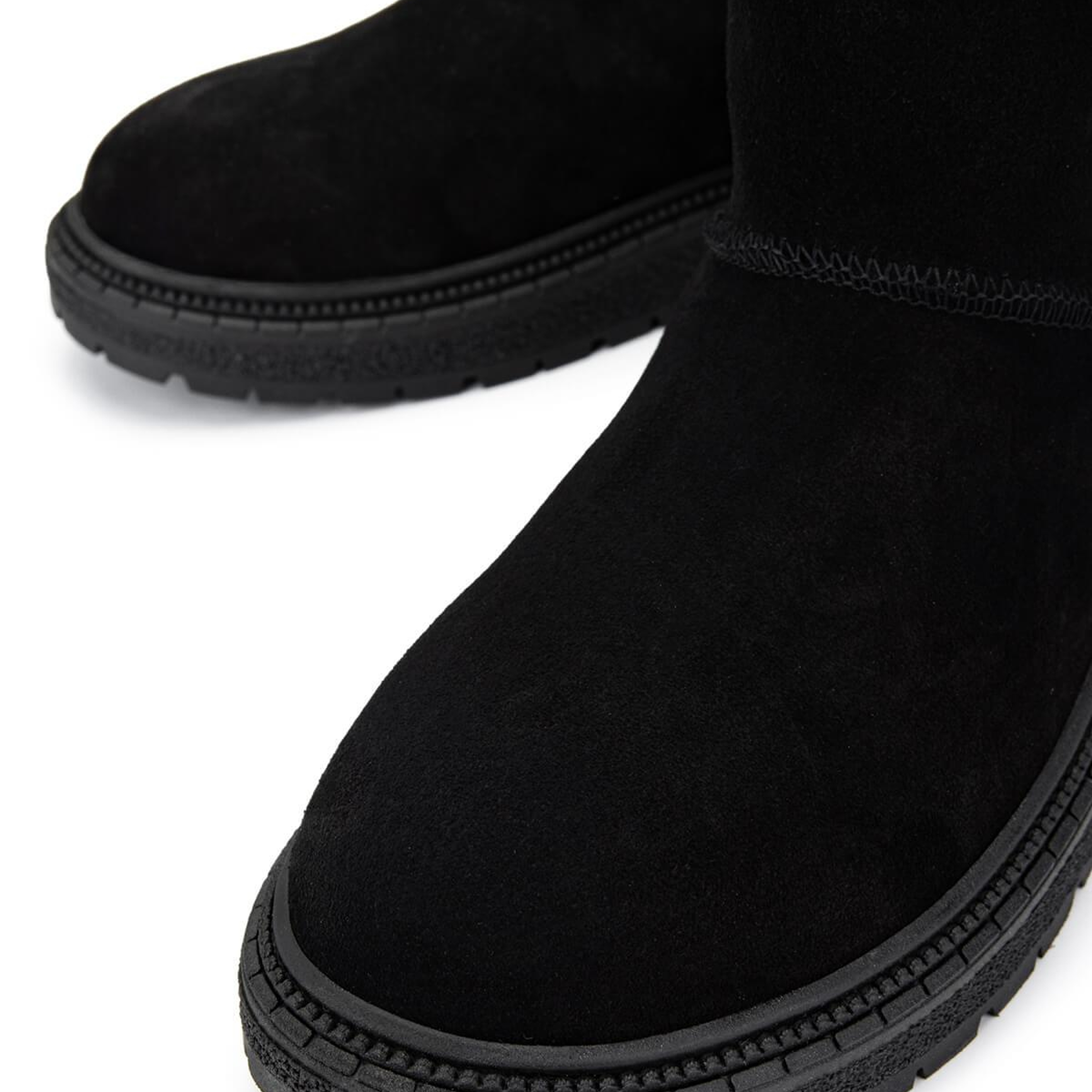 Tamer Tanca Kadın Hakiki Deri Siyah Süet Casual Bot