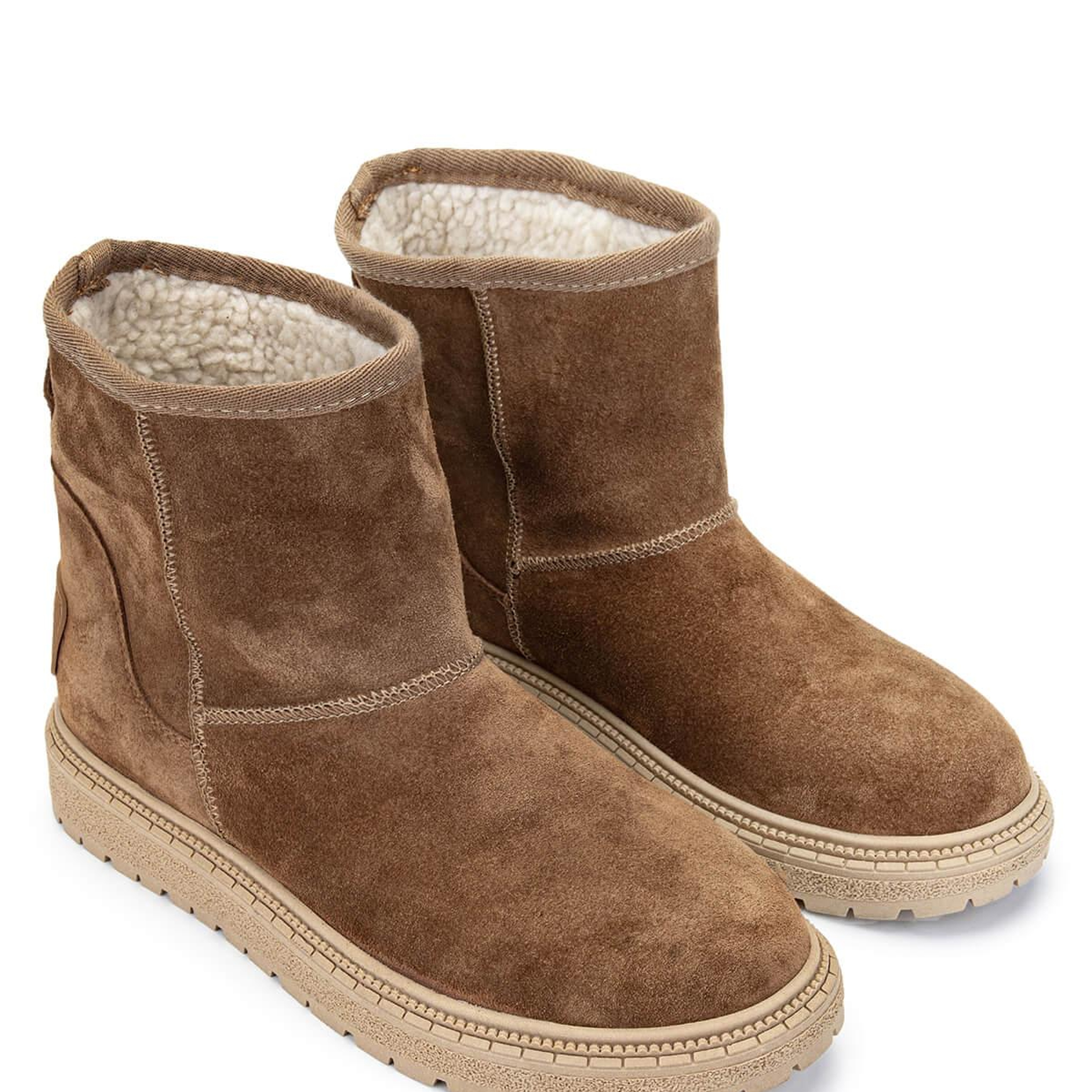 Tamer Tanca Kadın Hakiki Deri Tütün Süet Casual Bot