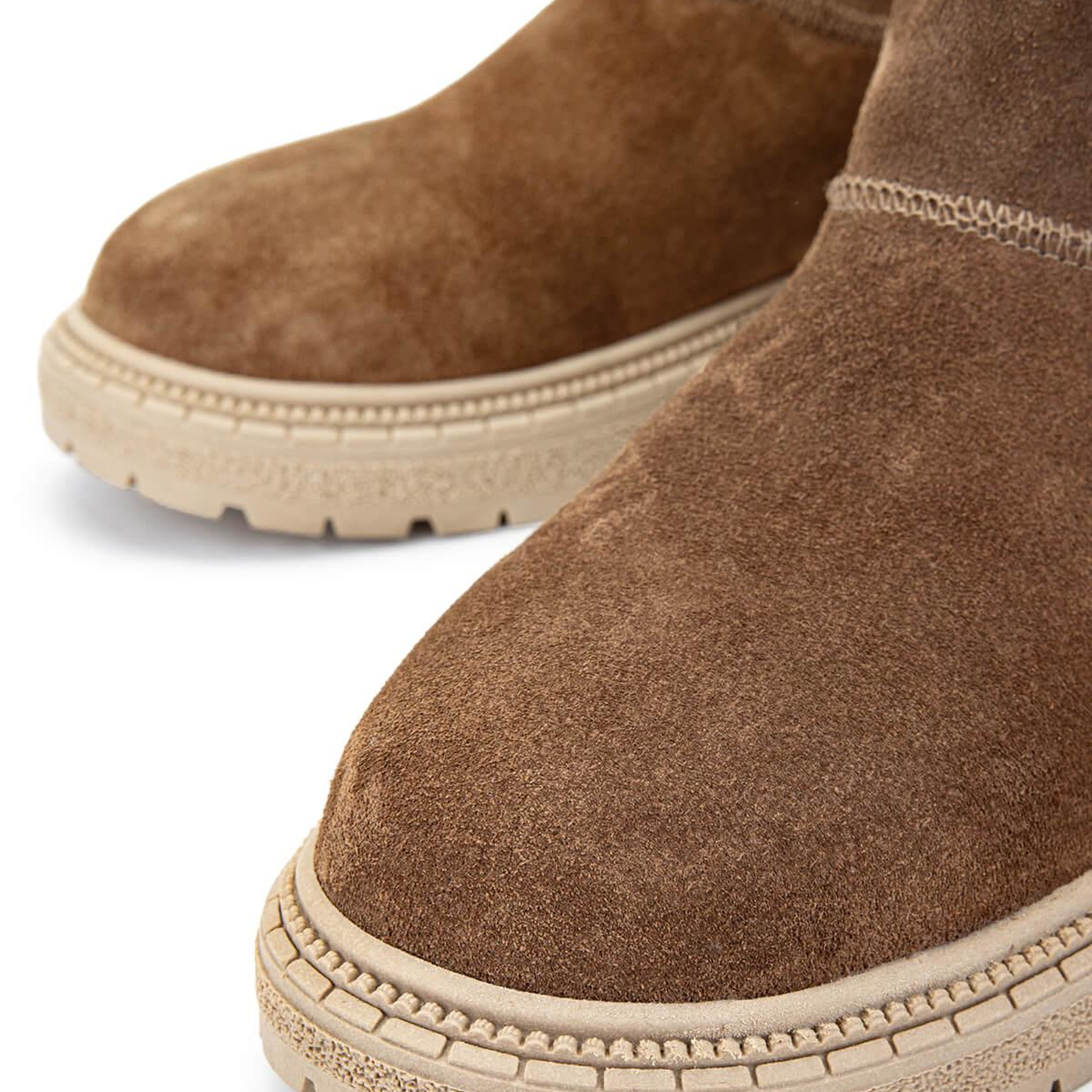 Tamer Tanca Kadın Hakiki Deri Tütün Süet Casual Bot