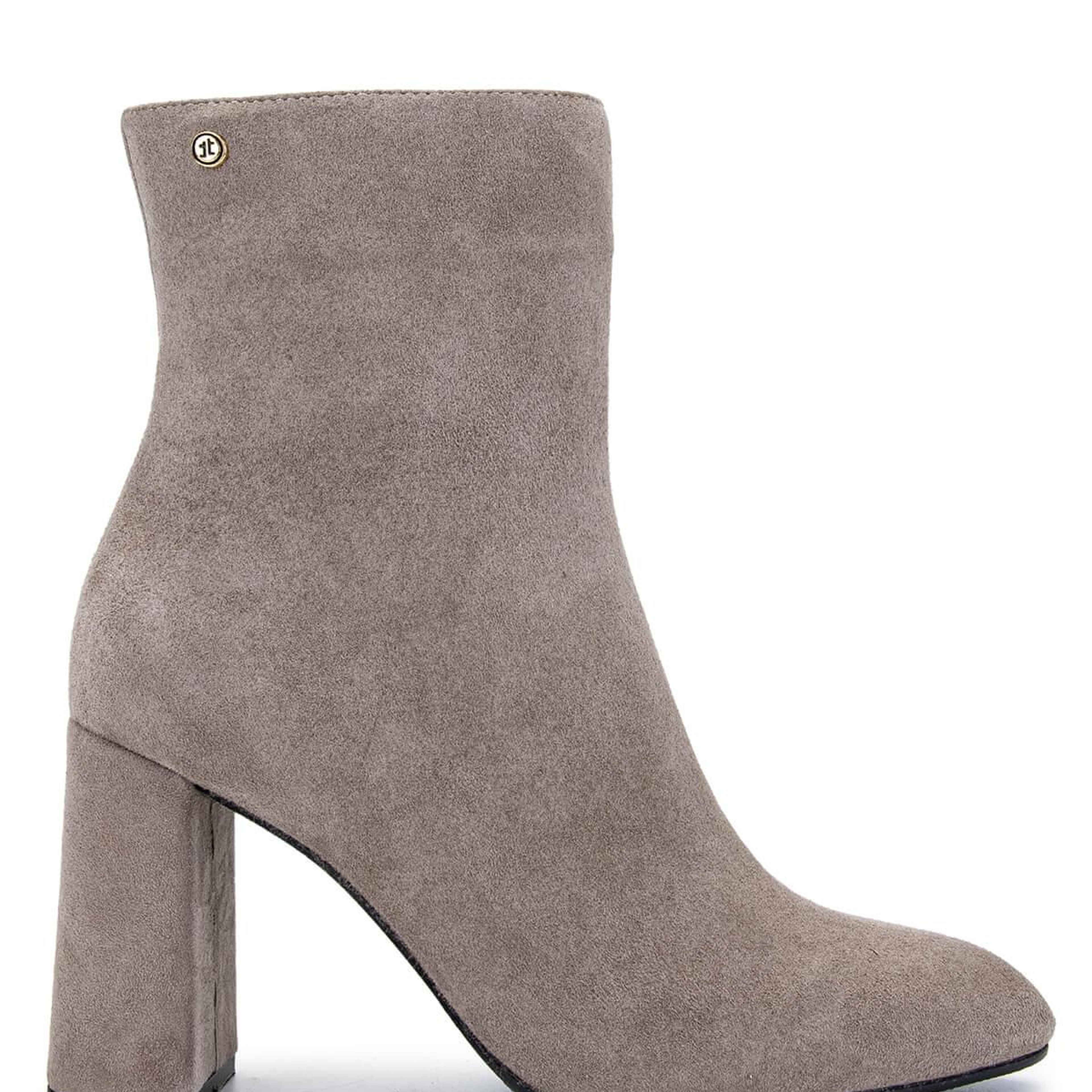 Tamer Tanca Kadın Hakiki Deri Vizon Süet Topuklu Bot