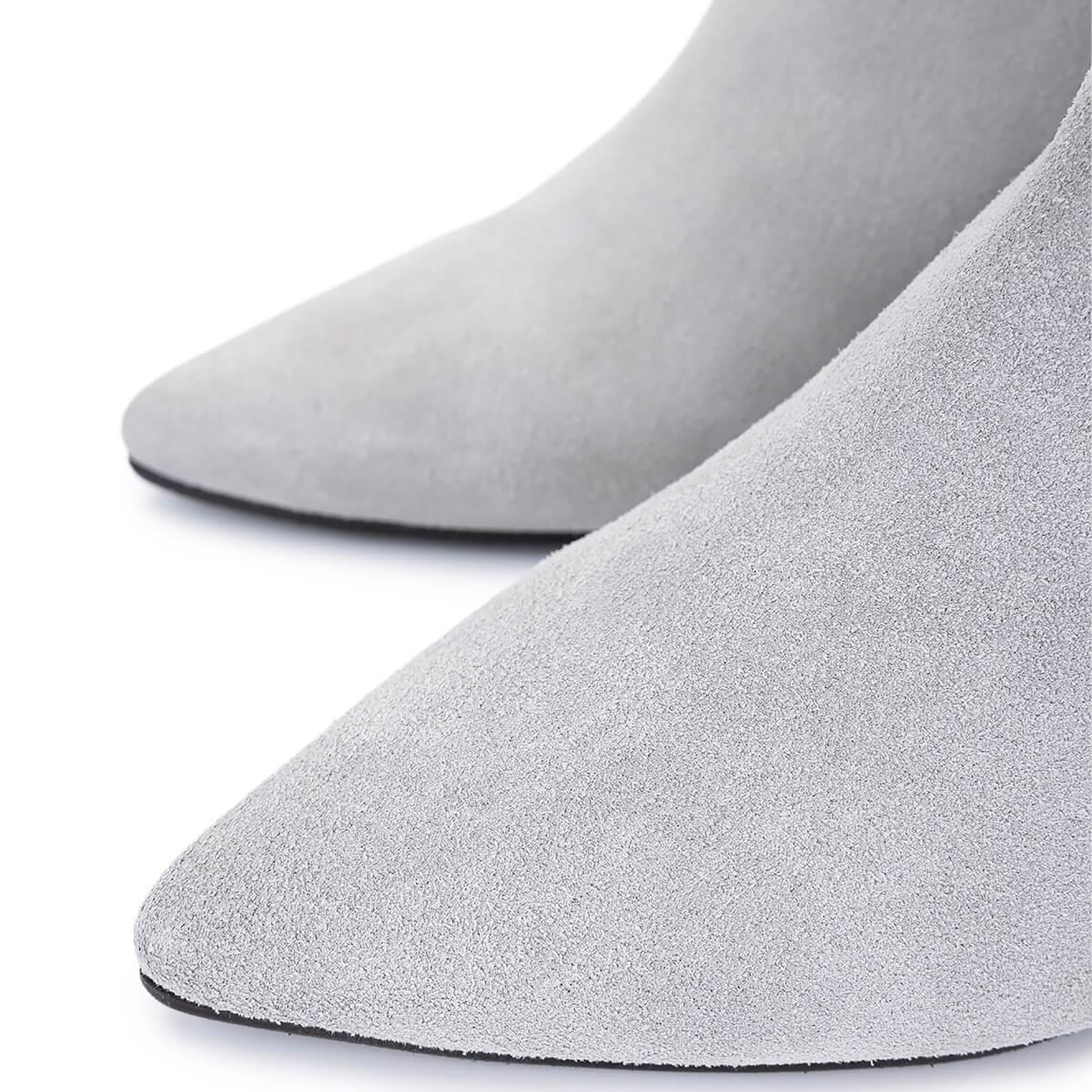 Tamer Tanca Kadın Hakiki Deri Taş Süet Topuklu Bot