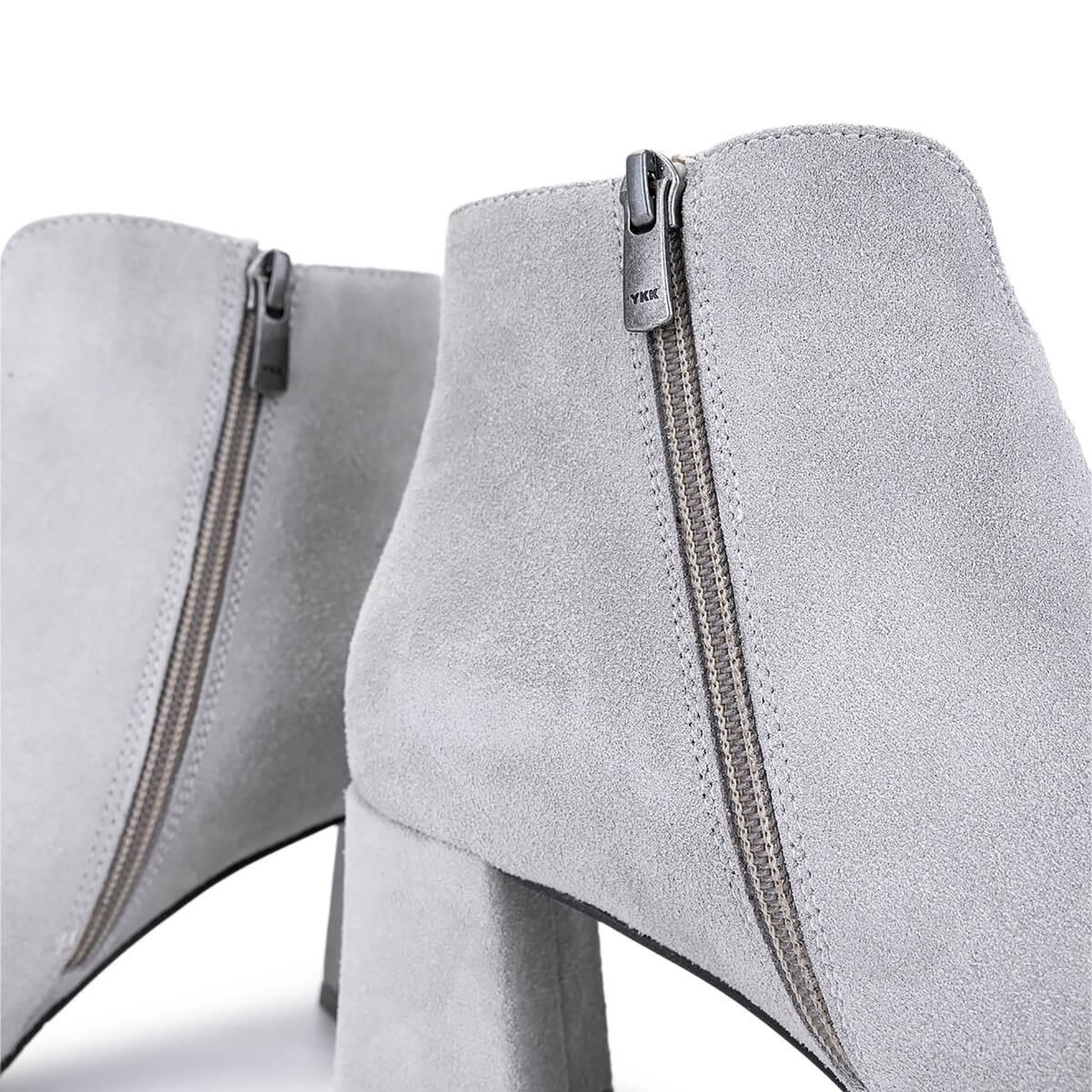 Tamer Tanca Kadın Hakiki Deri Taş Süet Topuklu Bot