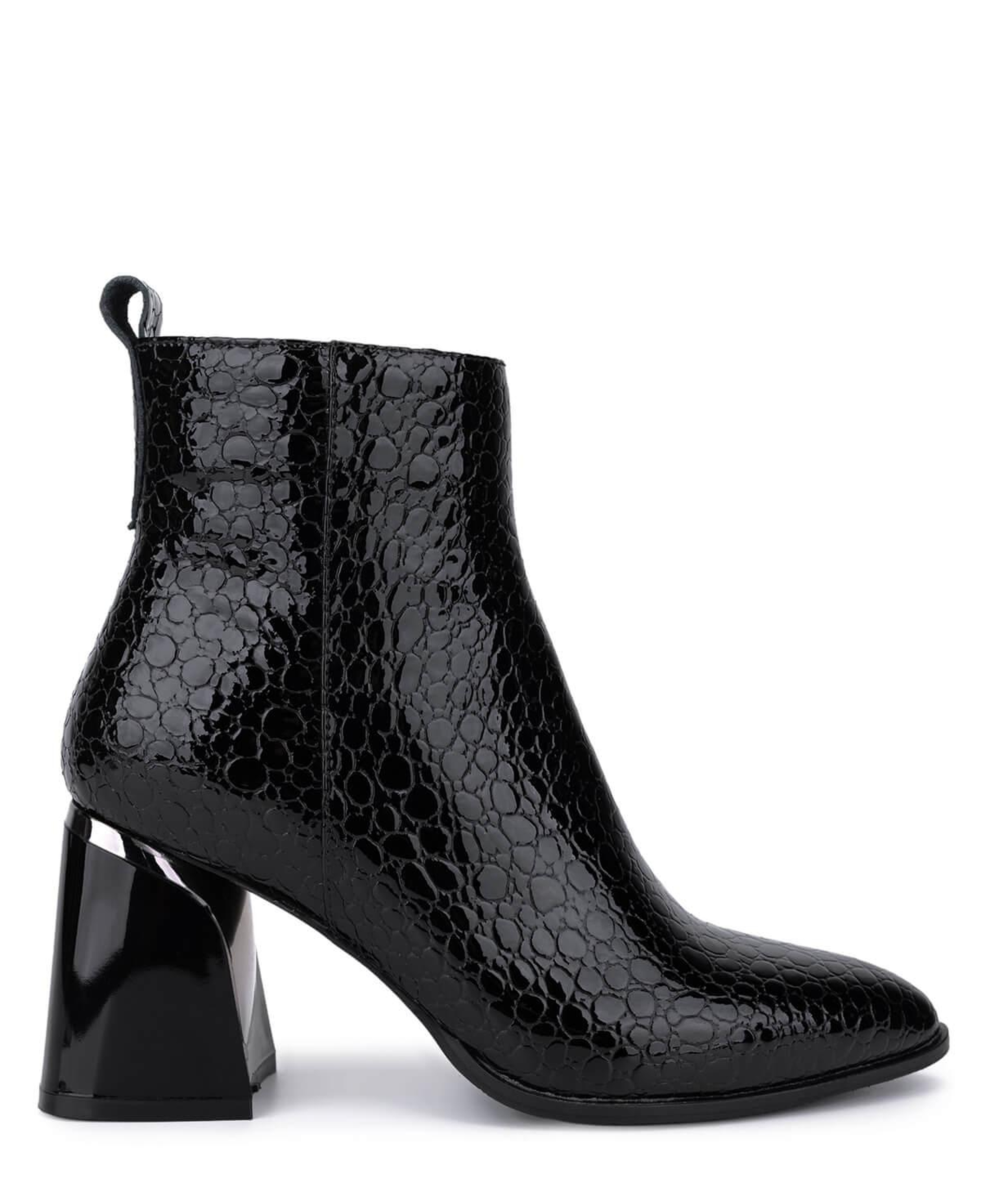 Tamer Tanca Kadın Hakiki Deri Siyah Topuklu Bot