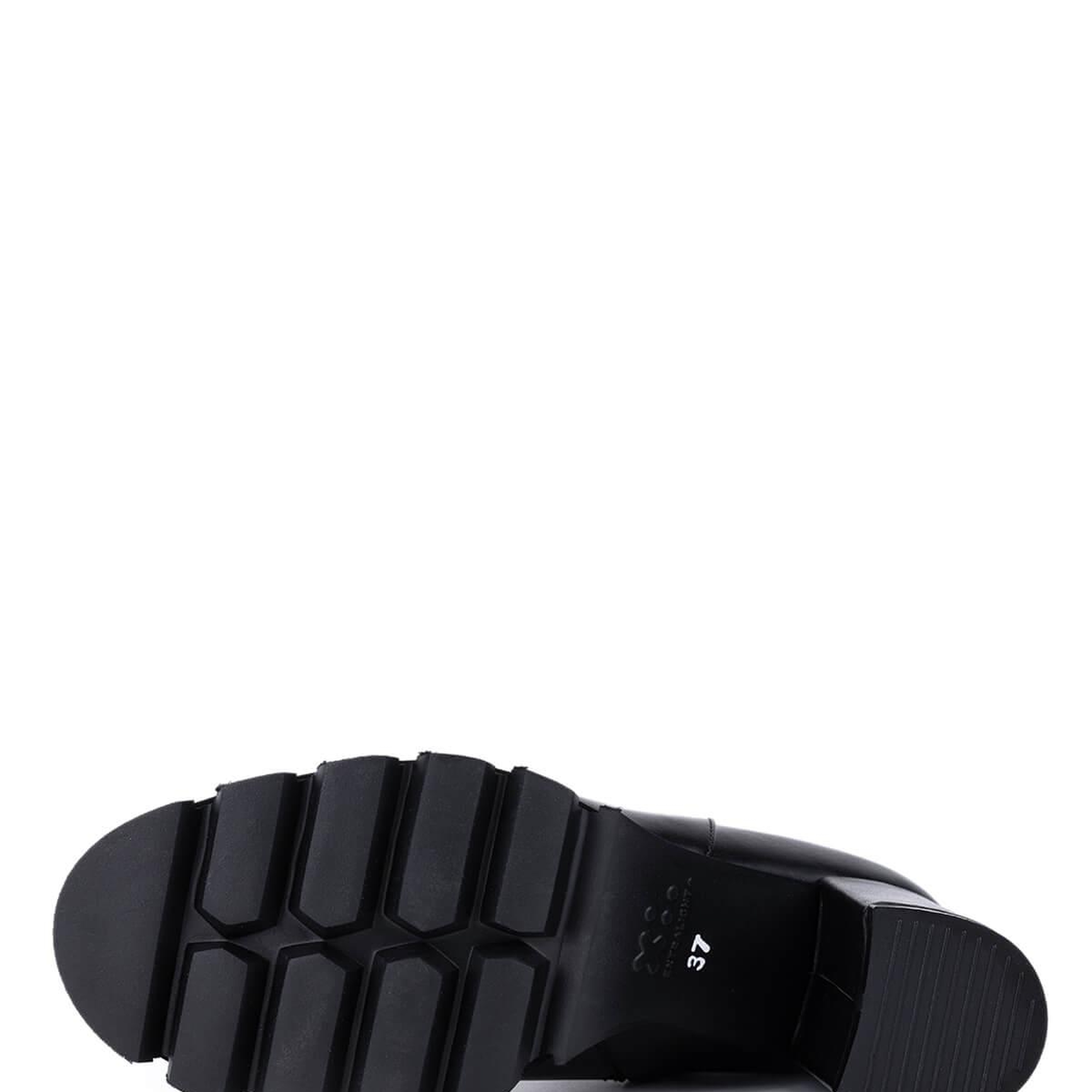 Tamer Tanca Kadın Hakiki Deri Siyah Deri Topuklu Bot