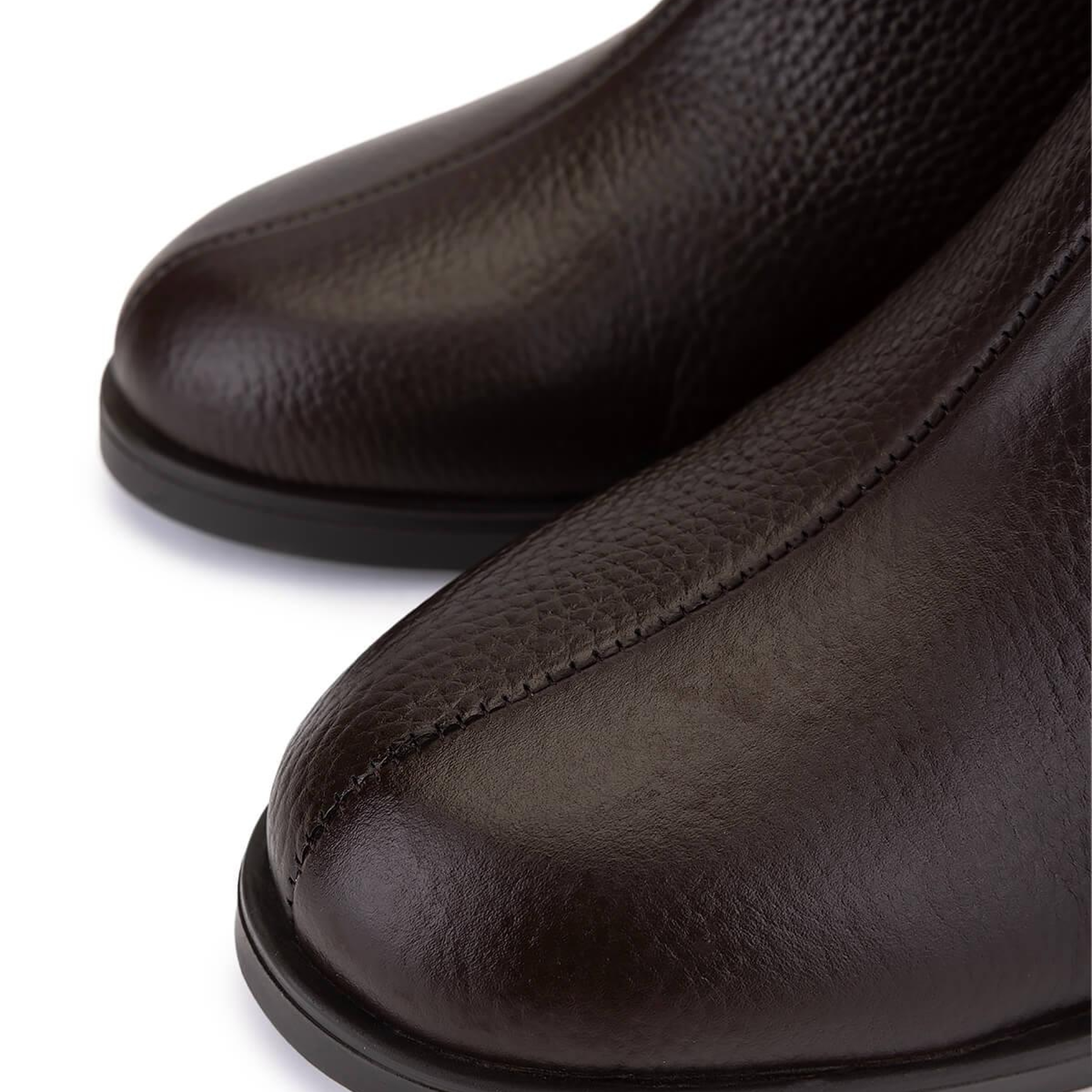 Tamer Tanca Kadın Hakiki Deri Kahverengi Topuklu Bot